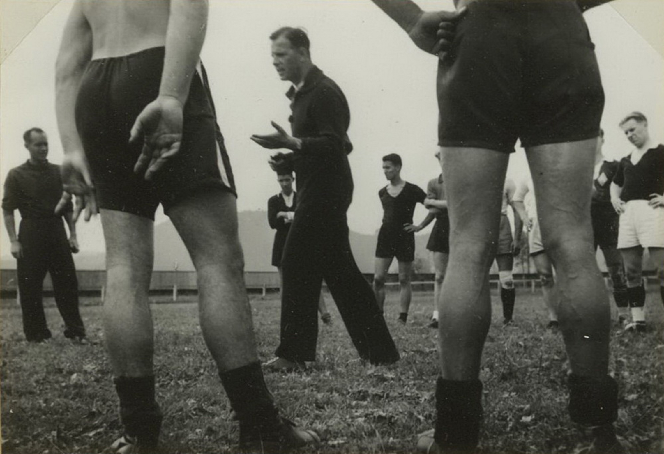 1938 07 01 Vorbereitung WM In Zofingen Herle Gerber