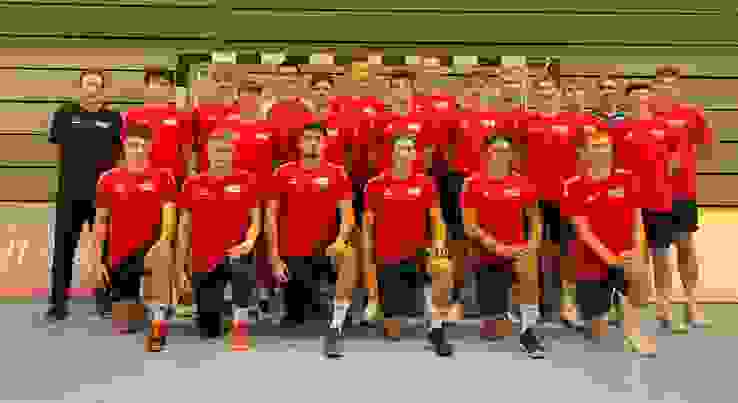 Michael Suter und die Perspektiv-Nati am Montag, 5. September 2022, in Schaffhausen Michael Suter und die Perspektiv-Nati am Montag, 5. September 2022, in Schaffhausen