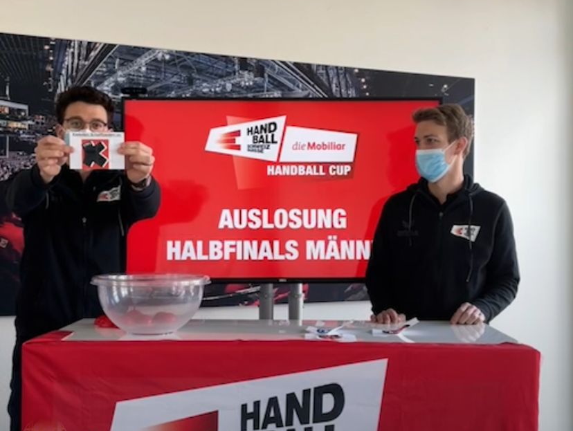 Halbfinal-Auslosung, Mobiliar Handball Cup Männer 2021/22