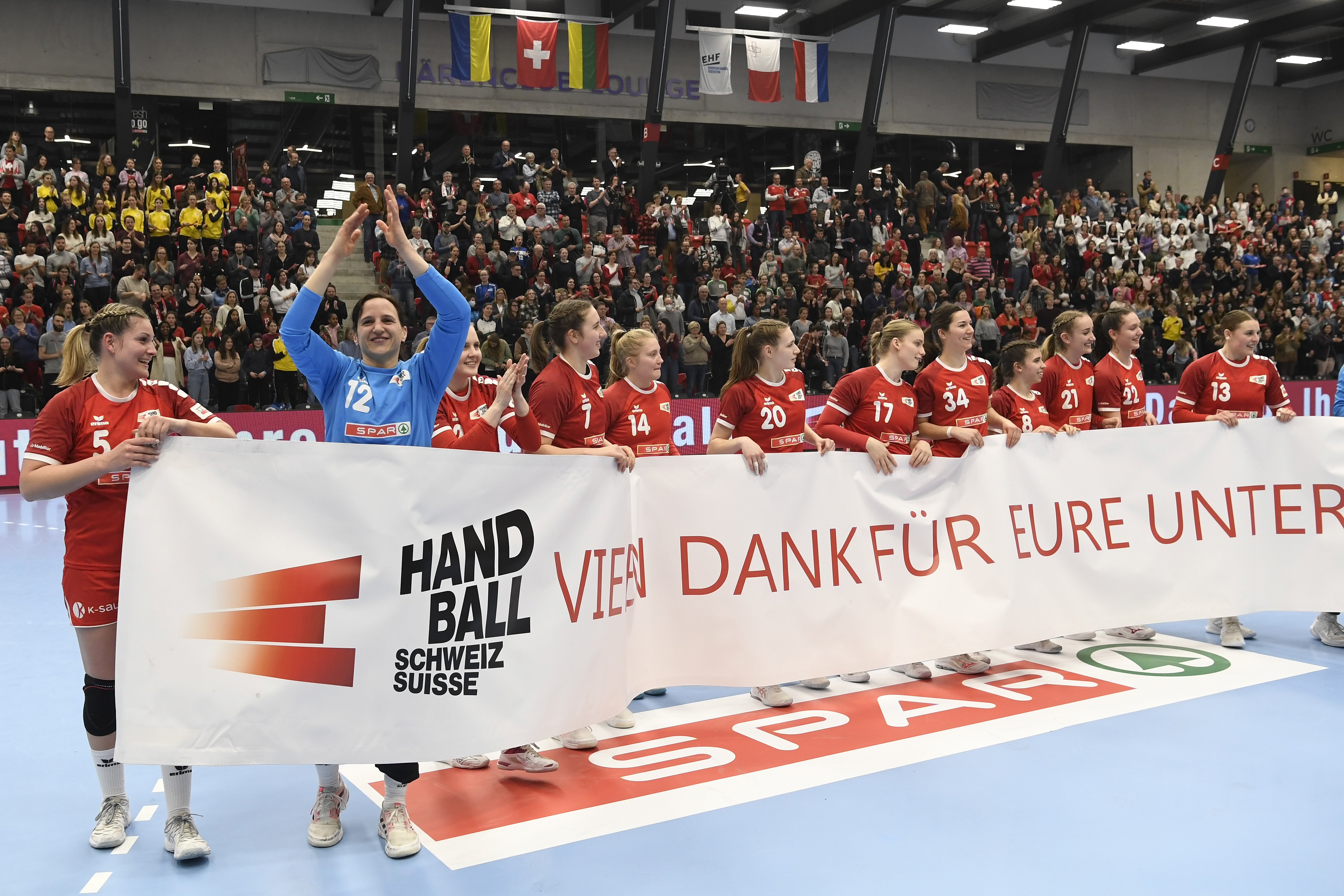 Jubel nach dem grossen Sieg