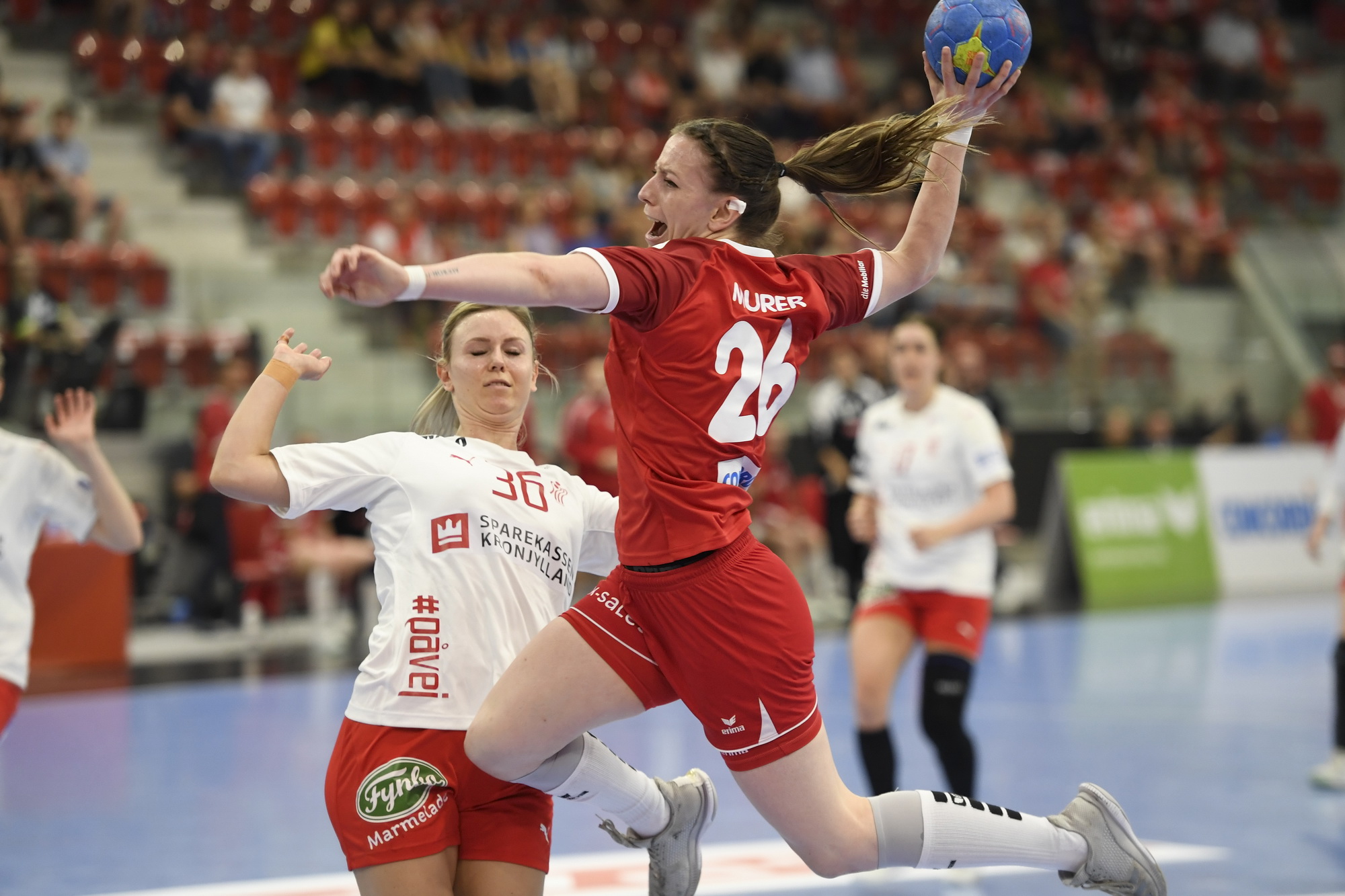 Jenny Murer Im Länderspiel Gegen Dänemark Im Juni 2019