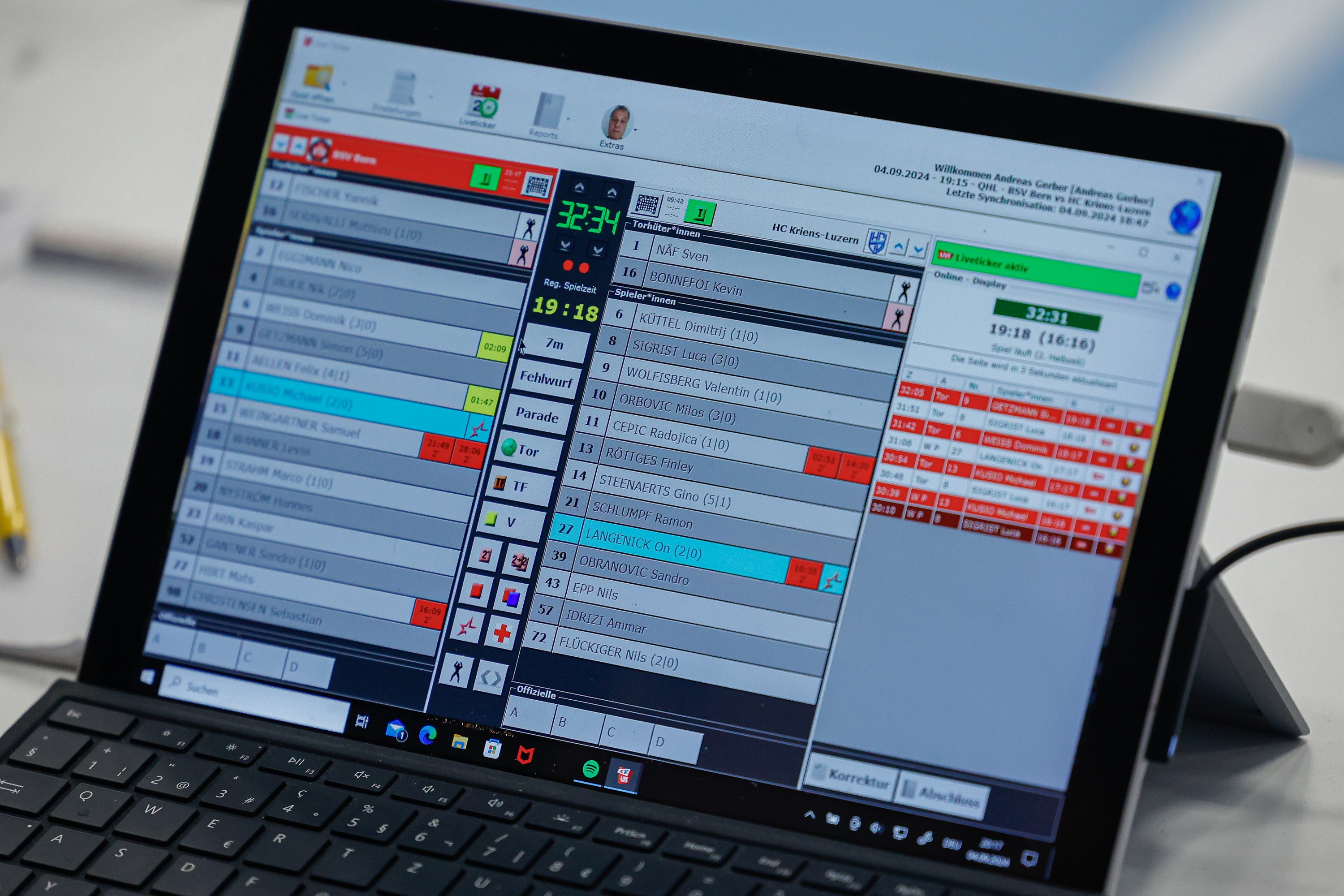 Liveticker In Der QHL Daniel Küttel (Archiv)