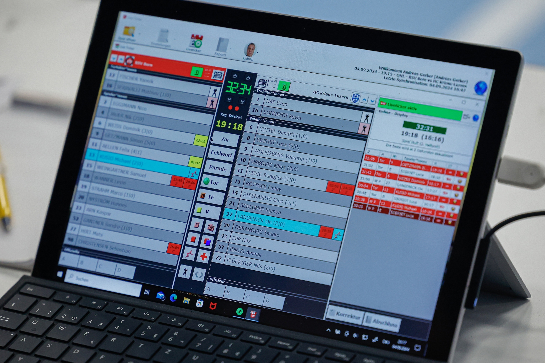 Liveticker In Der QHL Daniel Küttel (Archiv)