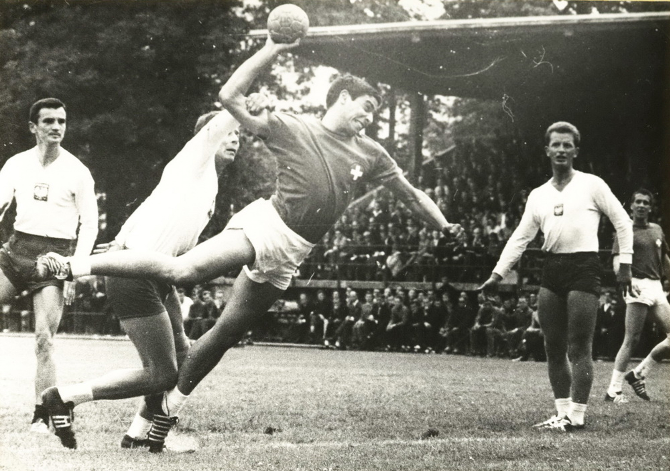 25.6.1966 Polen - Schweiz15:13 (8:8) Dornbirn, 5000 Zuschauer, Schiedsrichter Schoof, DDR