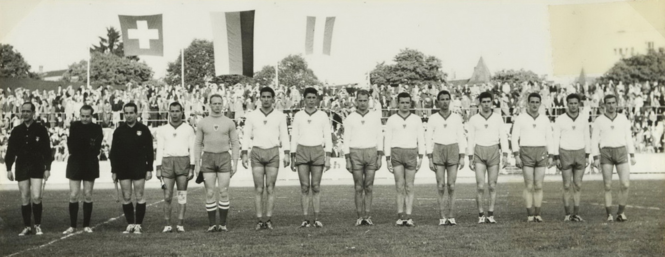 30.5.1961 Schweiz - Österreich 17:12 (9:6), Winterthur, Schützenwiese, 4000 Zuschauer, Schiedsrichter Karl Jung, Augsburg GER