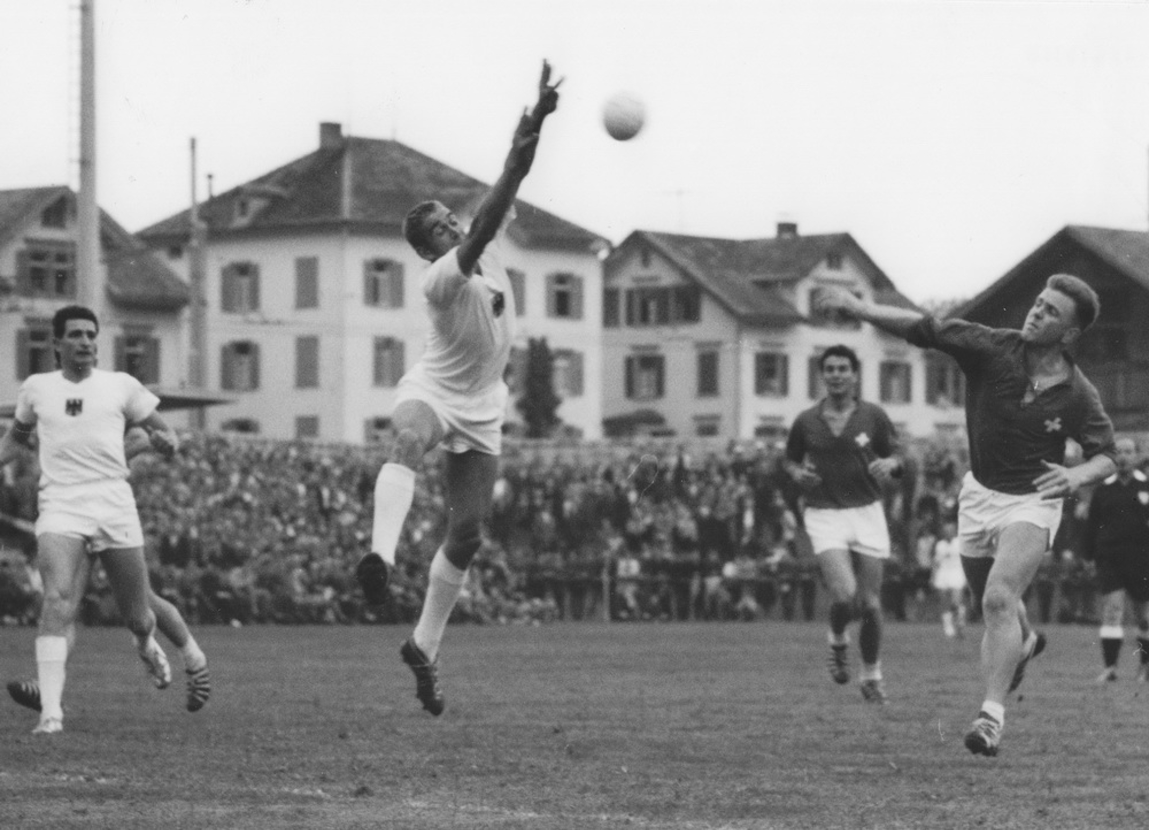 30.6.1962 Schweiz - Deutschland 18:24 (11:12), St. Gallen, 4500 Zuschauer