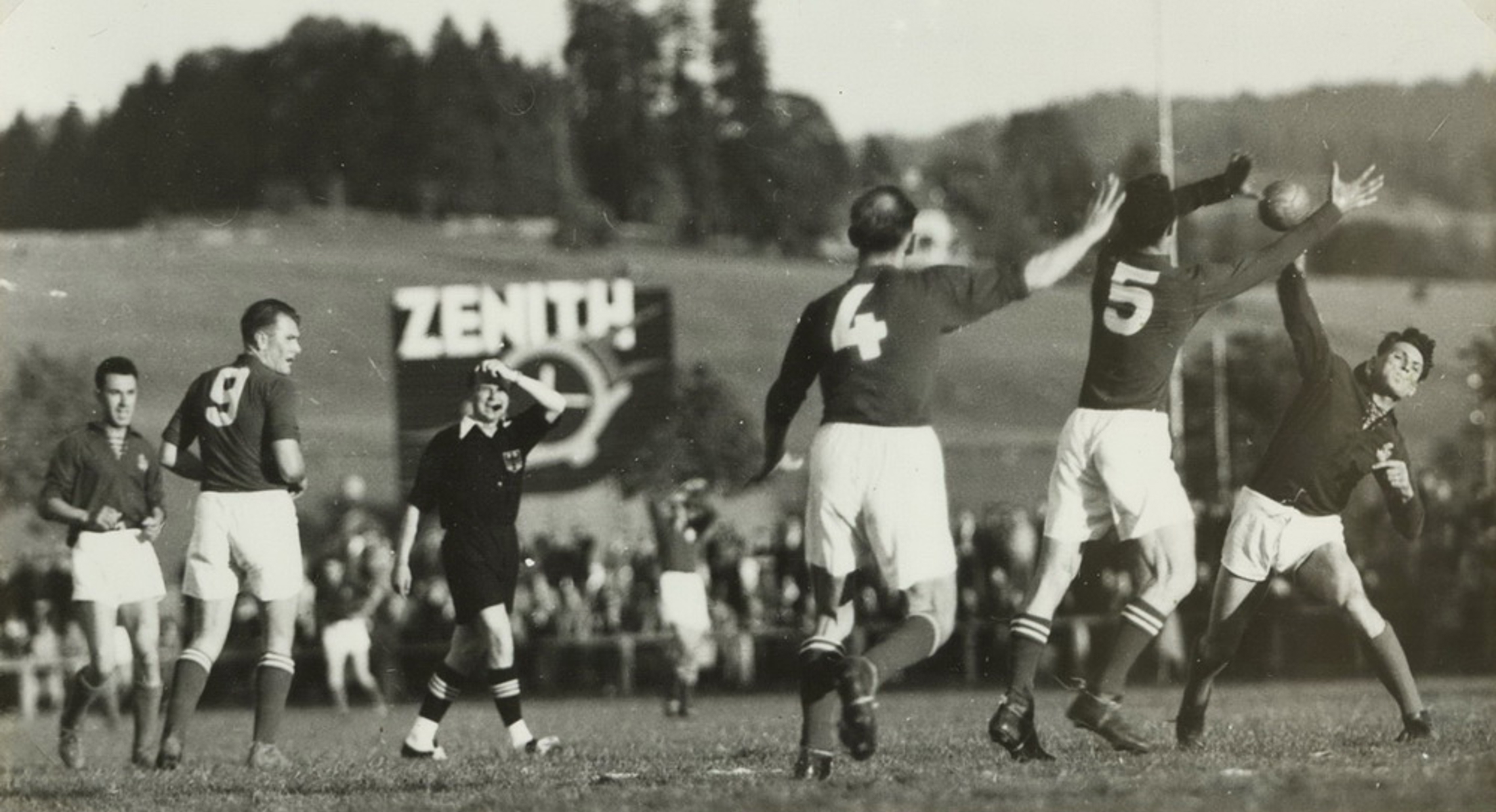 10.6.1952 Schweiz - Frankreich 14:7 (5:3) in La Chaux de Fonds, Vorrundenspiel