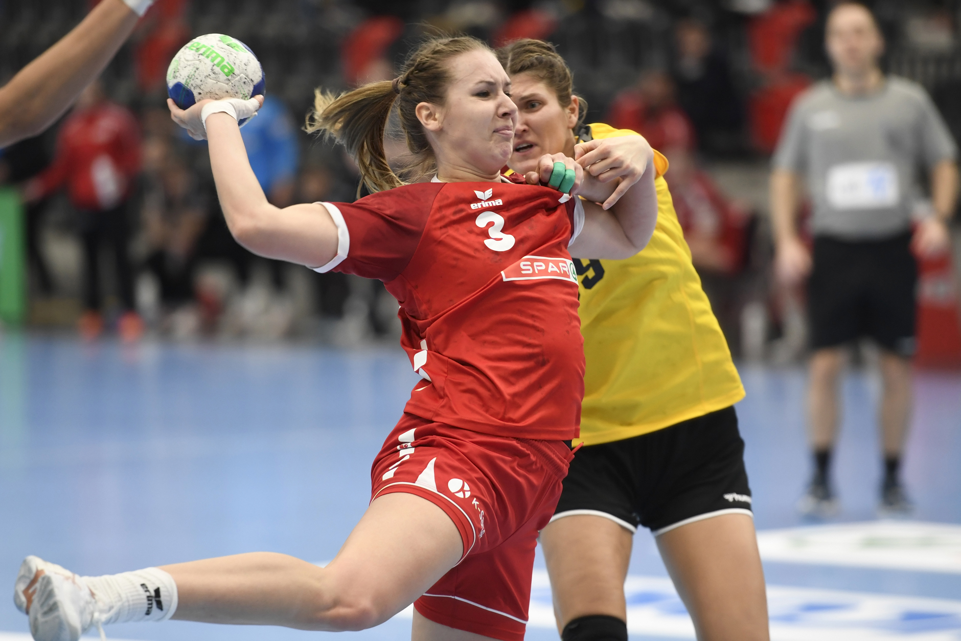 Handball Frauen - Laenderspiel Schweiz - Litauen
