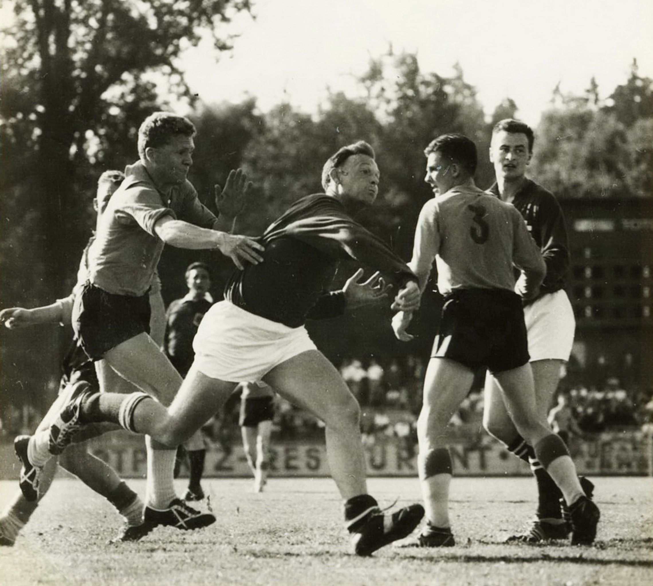 15.6.1958 Schweiz - Holland 22:17 (10:6), Bern Neufeld, 2000 zuschauer, Schiedsrichter Kunte, Fulda GER