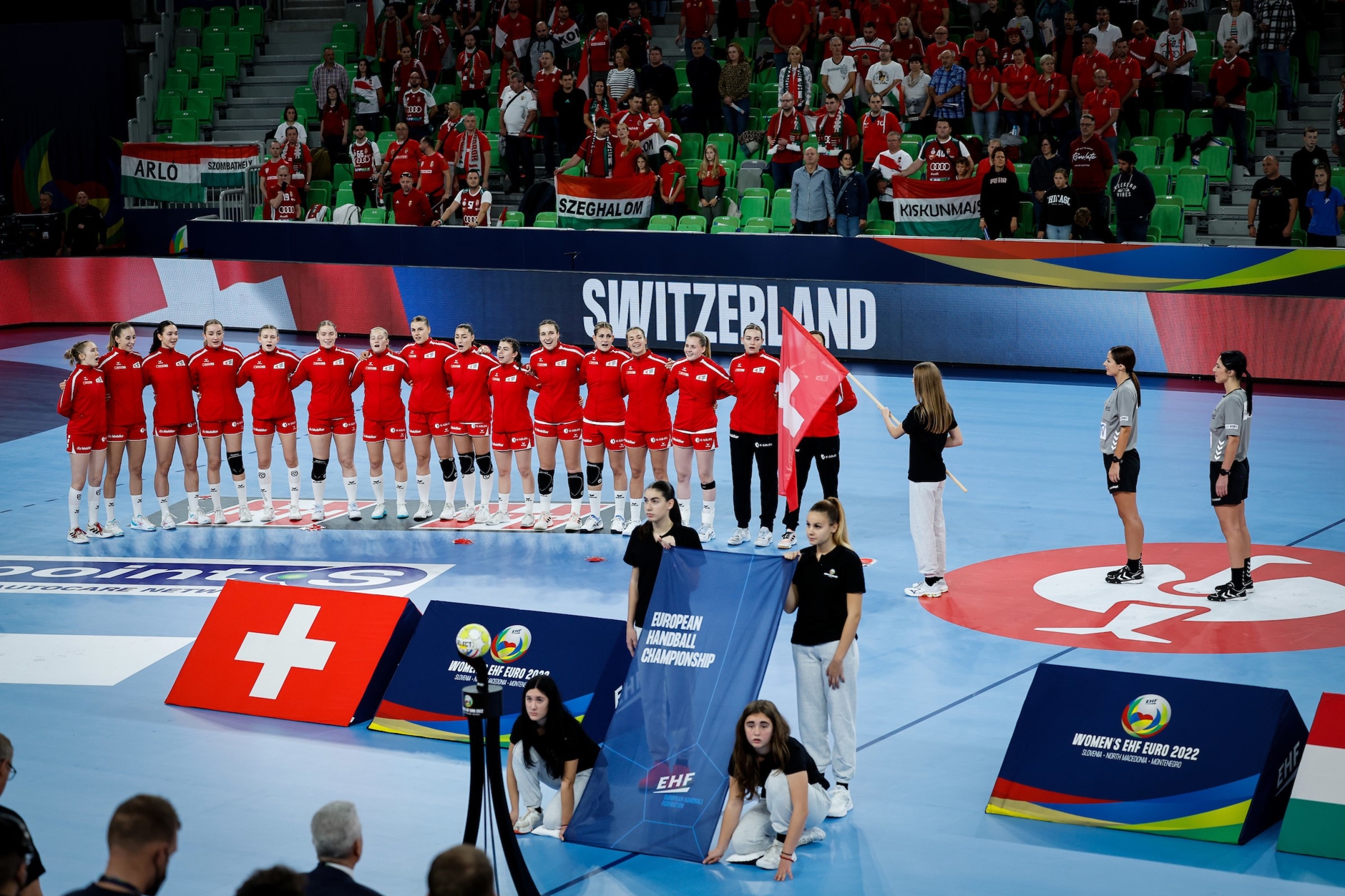 Schweizer Frauen Nationalteam / Ungarn - Schweiz 04.11.2022
