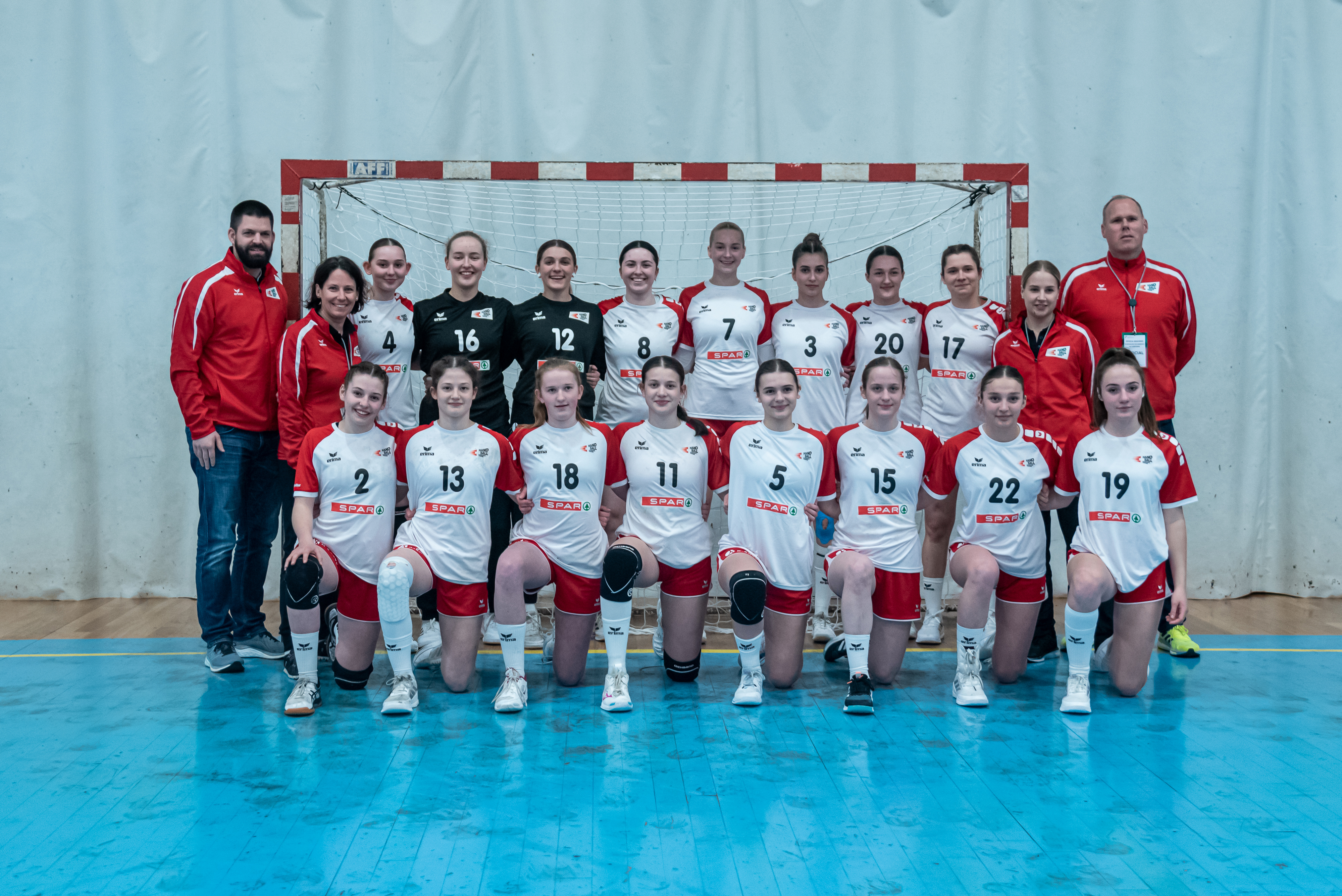 Team Schweiz U18 Frauen März 2023