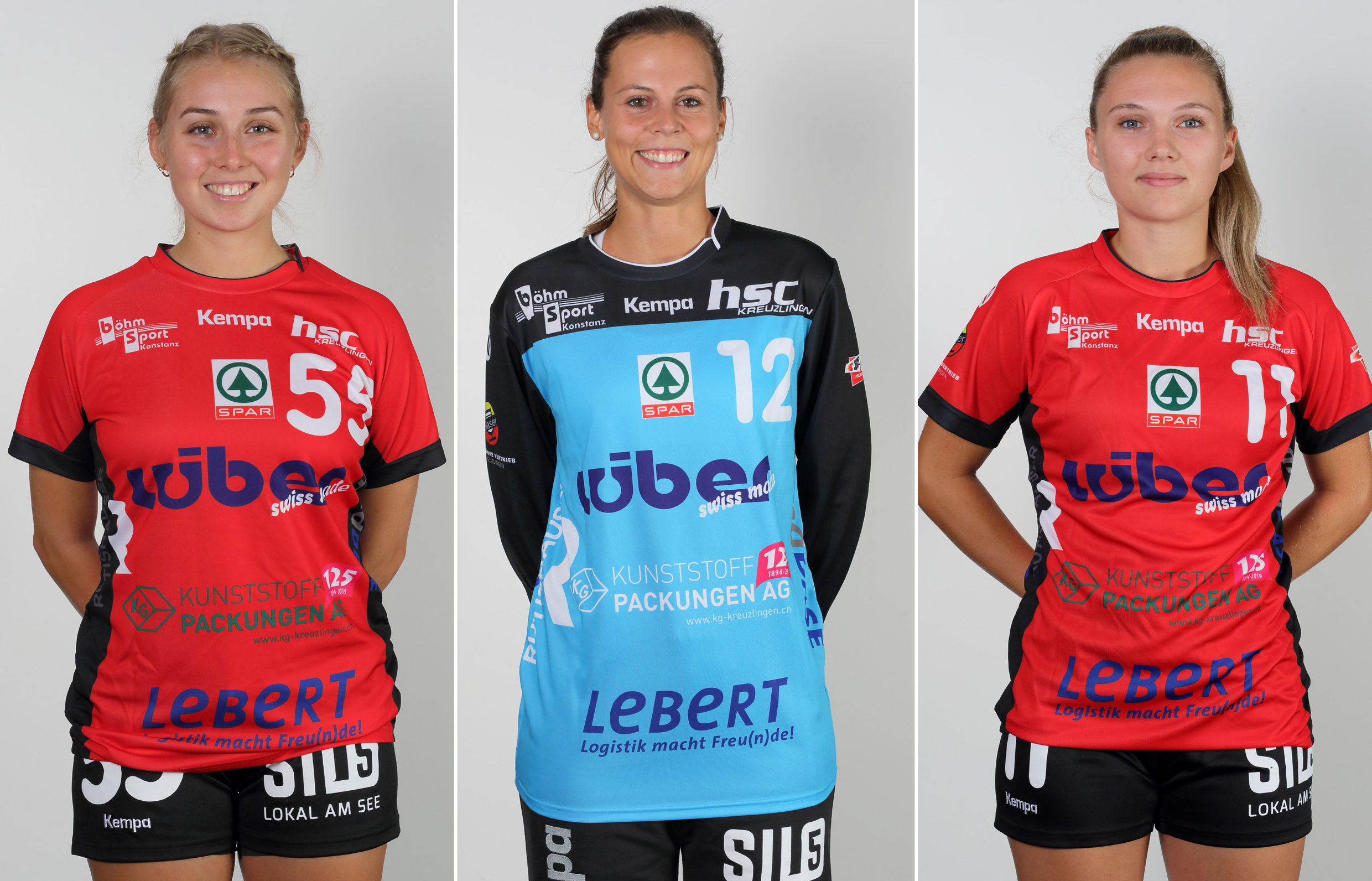 HSC Kreuzlingen v.l.n.r. J. Heinstadt N. Wörner L. Rothacker