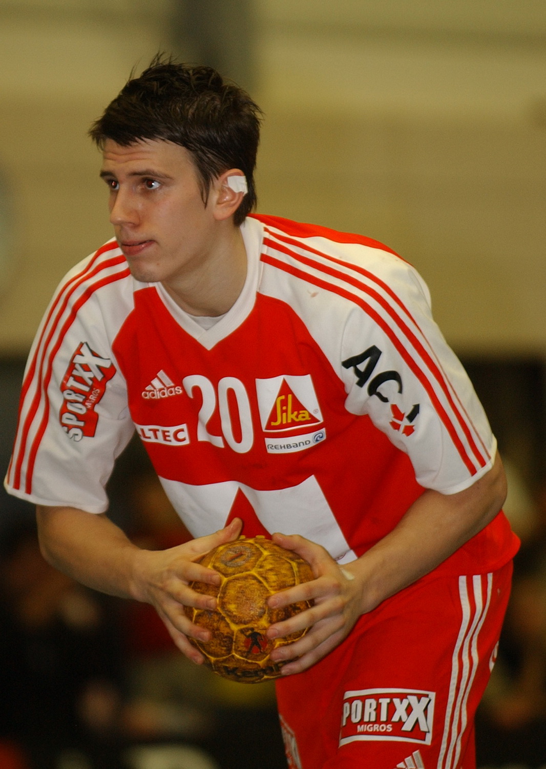 2005-01-07 GER-SUI 28-20 Testspiel Konstanz Schmid 18.jpg