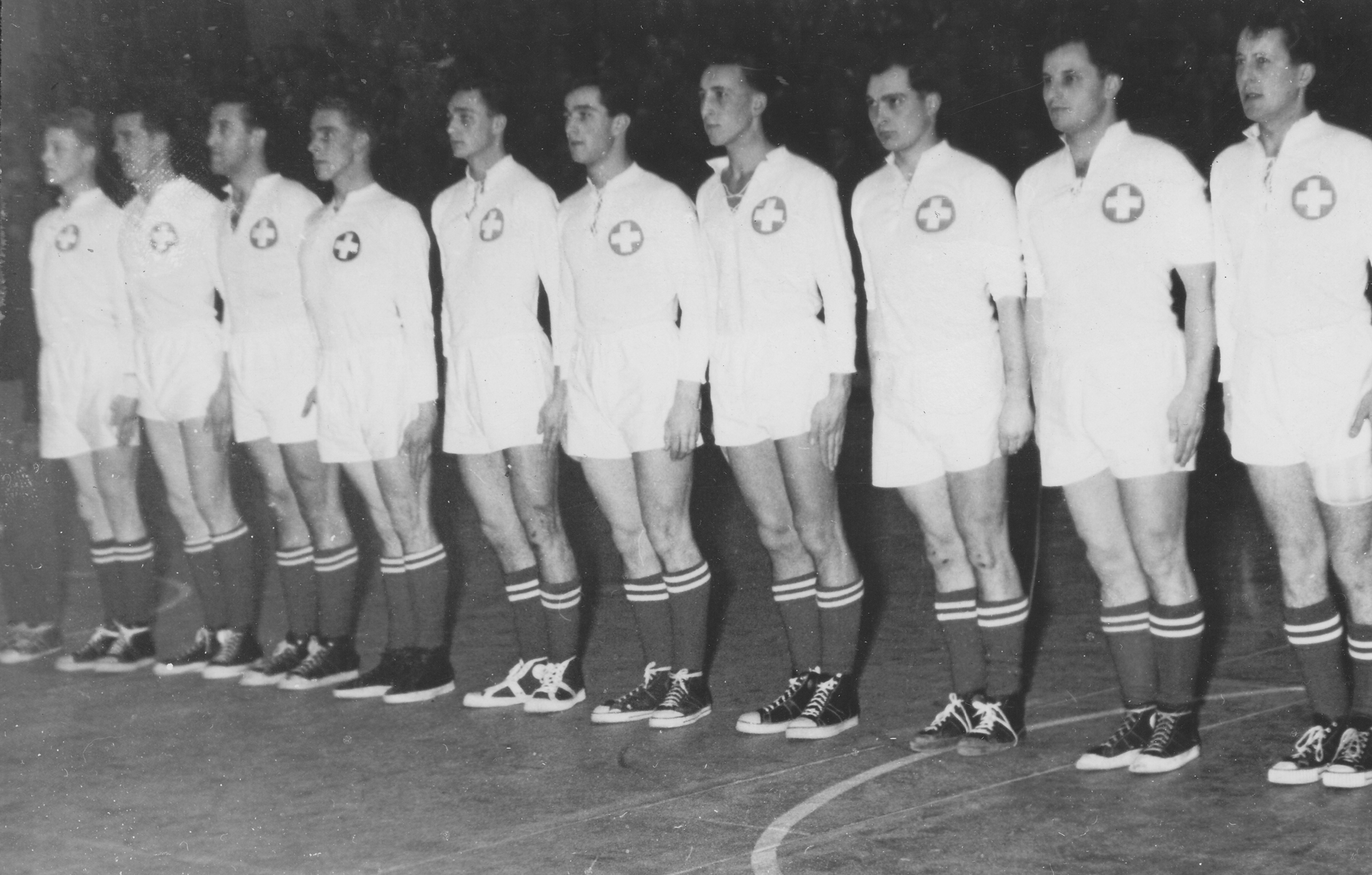 1956-02-20 Teamfoto Männer Nati