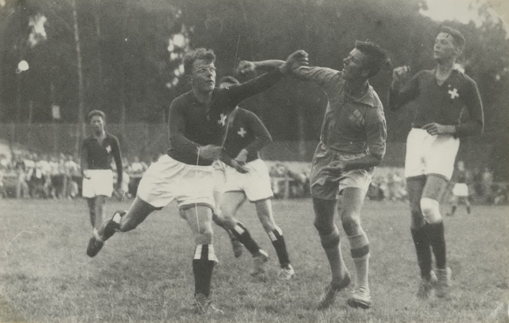 14.7.1946 Schweden - Schweiz 7:5 in Ystadt
