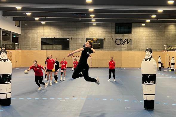 Era Baumann in Aktion