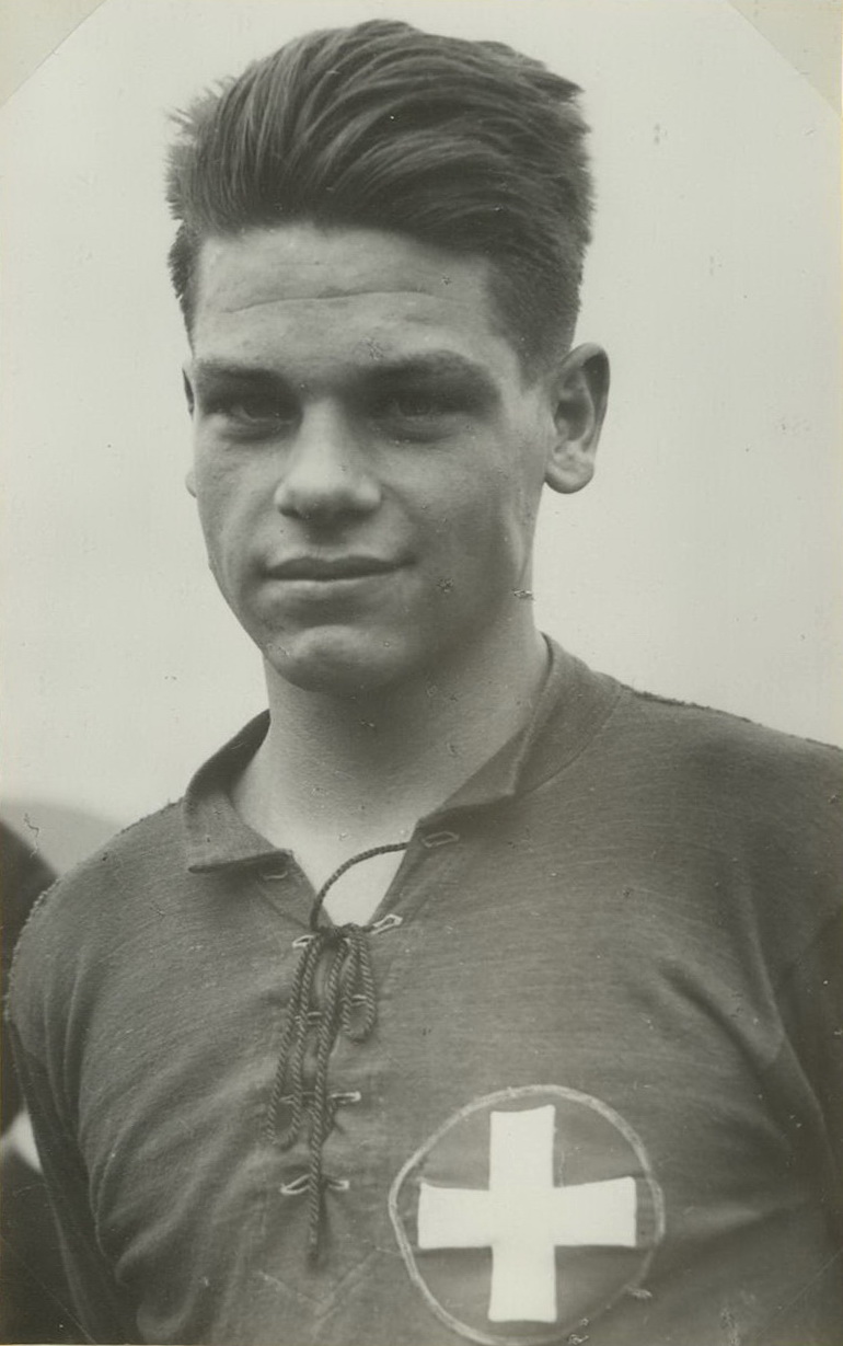 1938 Vorbereitung WM In Zofingen Höfflin Georges