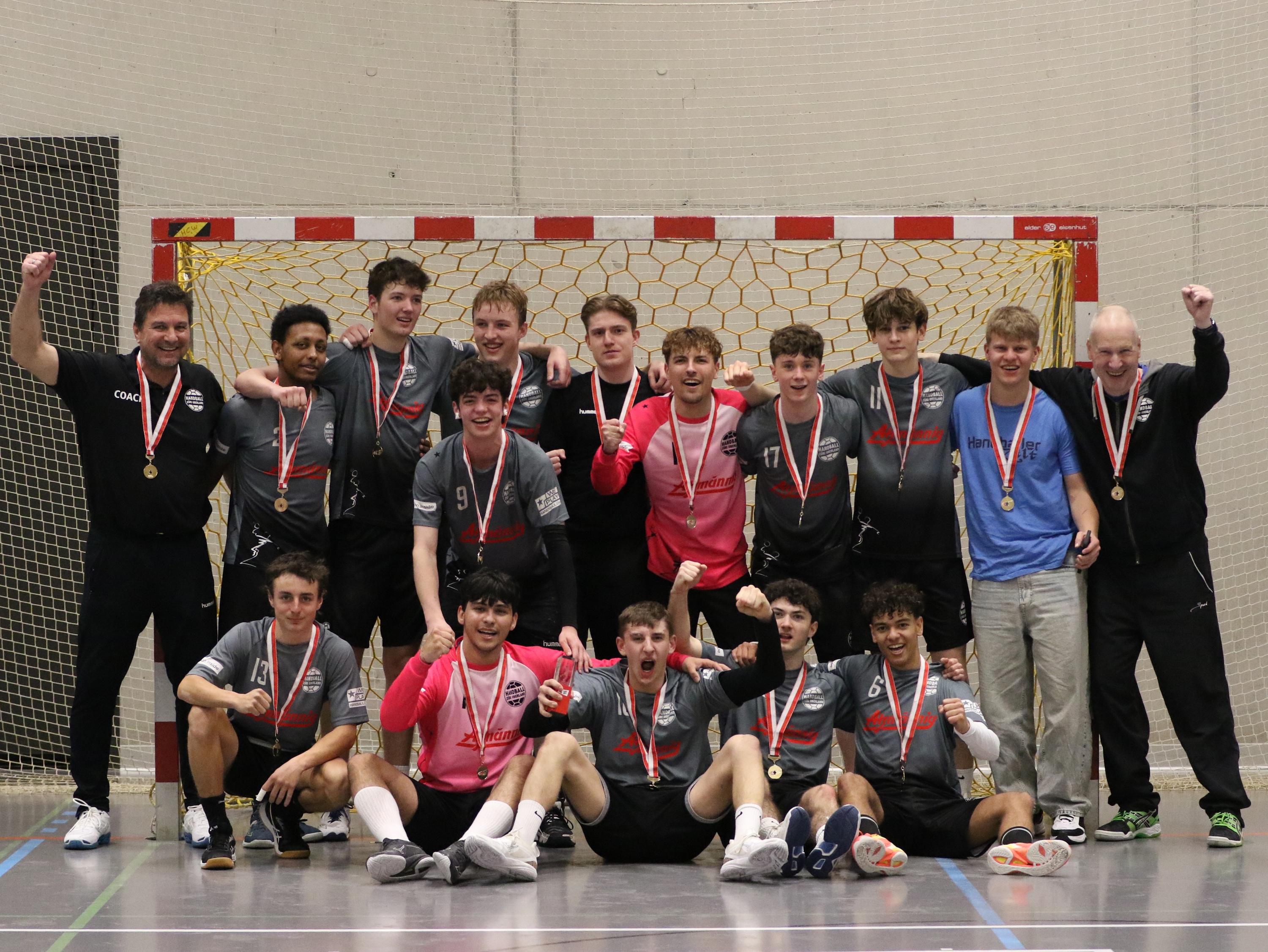 ZHV MU19 Team Sieger SG Handball Züri Oberland