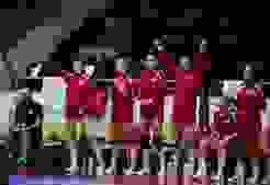 Jubel Auf Der Bank Der U19 Juniorinnen Jubel Auf Der Bank Der U19 Juniorinnen