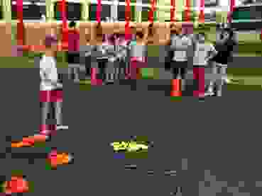 Handball-Lektion in Lima Handball-Lektion in Lima