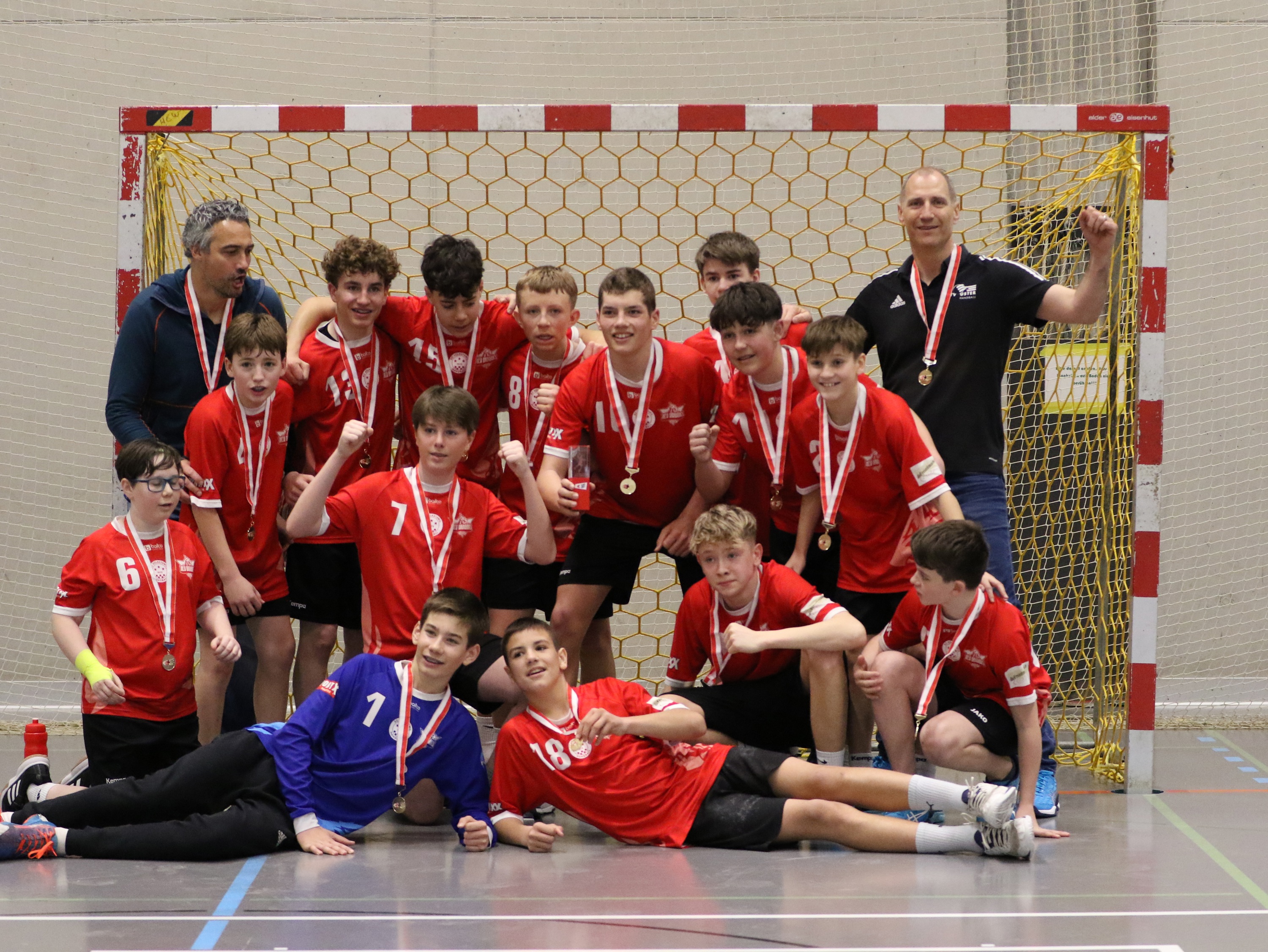 ZHV MU15 Siegerteam SG Red Dragons Uster Volketswil
