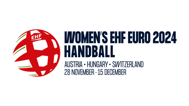 EHF EURO 2024 Horizontal Logo Color RGB 300DPI Handball