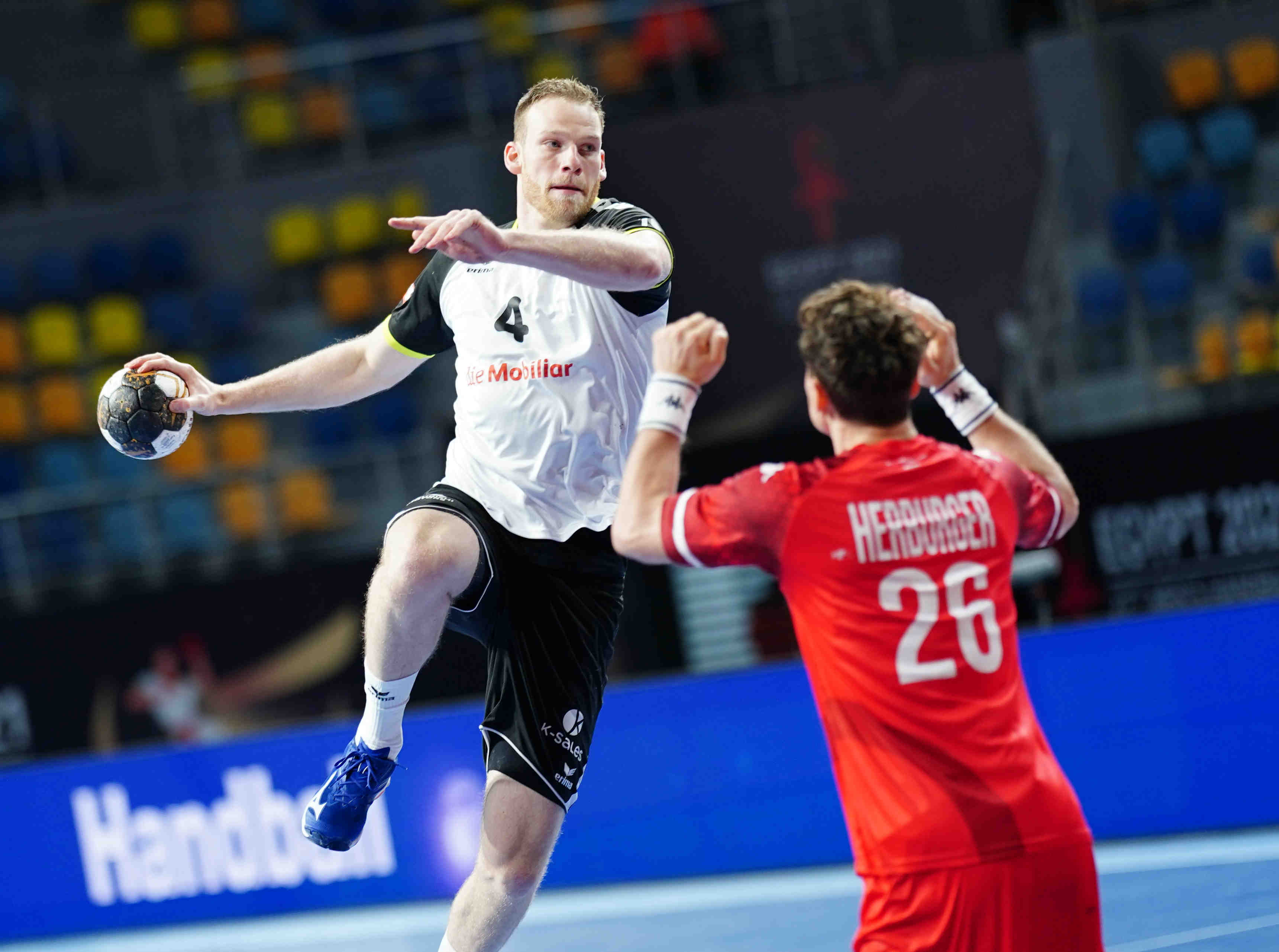 Lenny Rubin setzt zum Wurf an