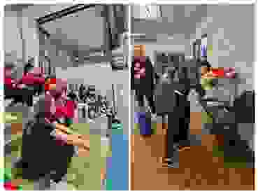 Bei der Nati im Camp Bei der Nati im Camp