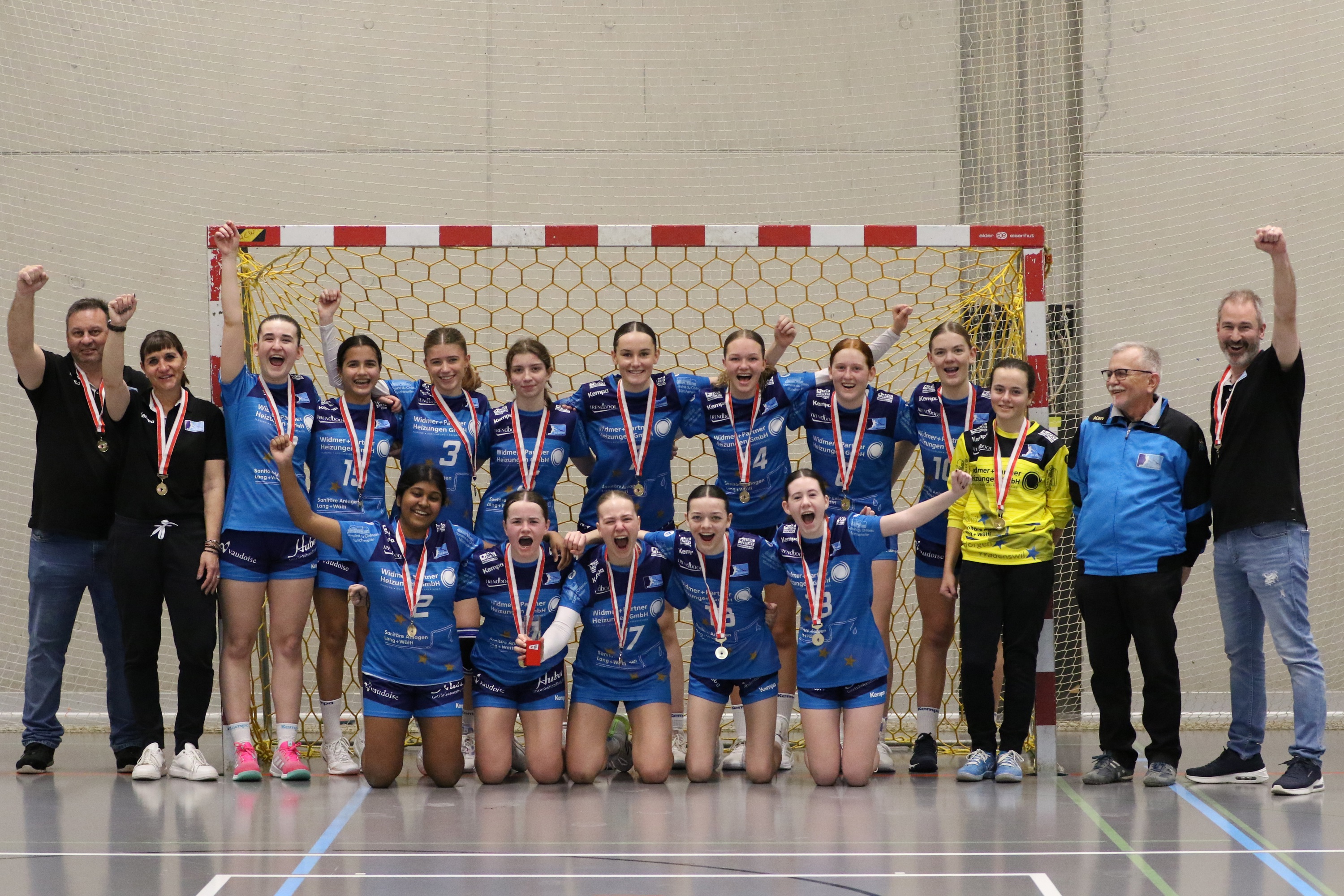 ZHV FU16 Team Sieger Jubel SG Zürisee