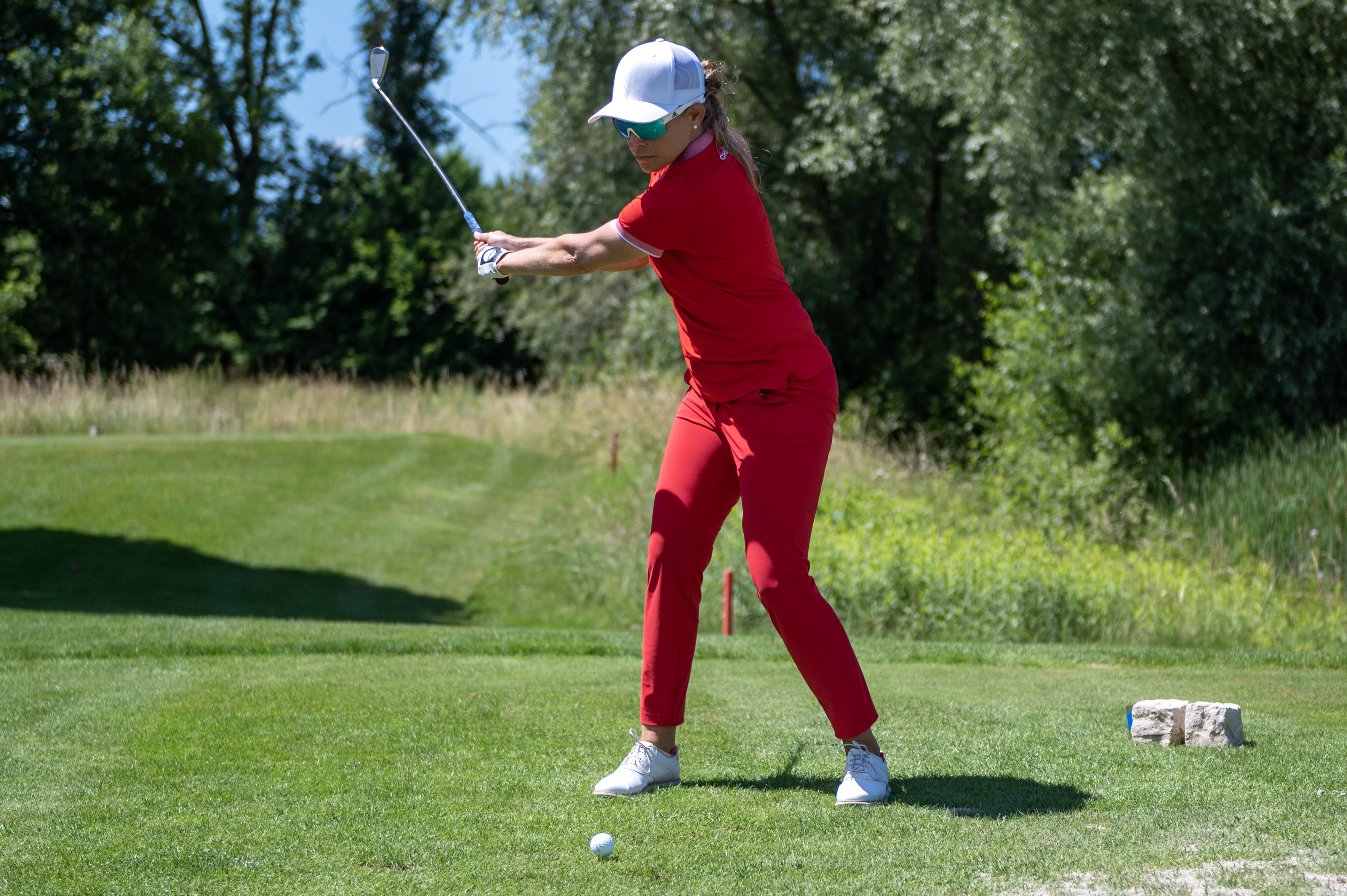 Fabienne In-Albon in Aktion