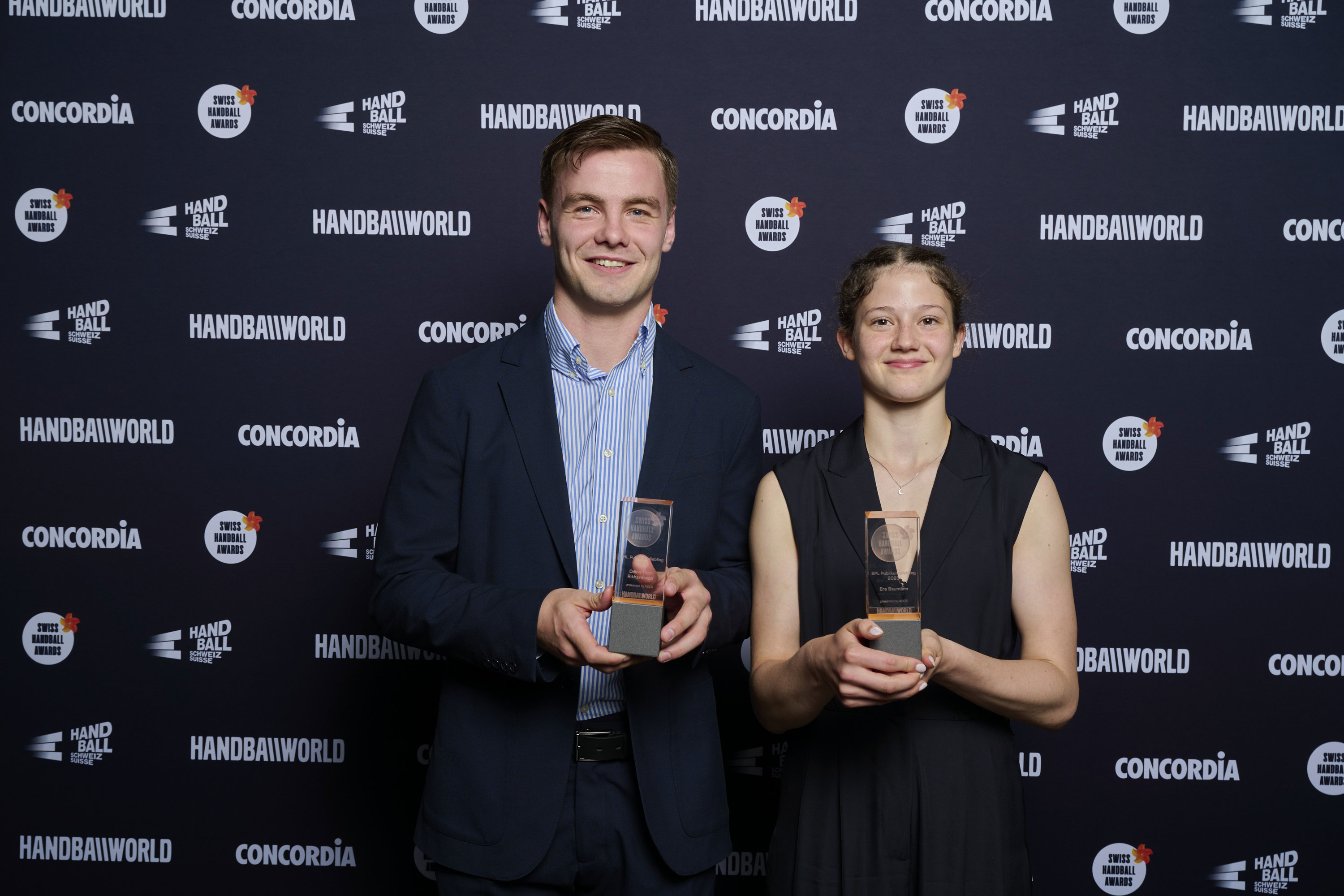 Odinn Thor Rikhardsson und Era Baumann werden als Publikumsliebling 2023 ausgezeichnet