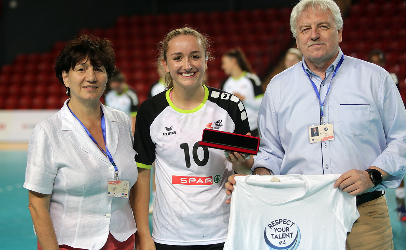 Malin Altherr Best Player Im Spiel Gegen Lettland (EHF)