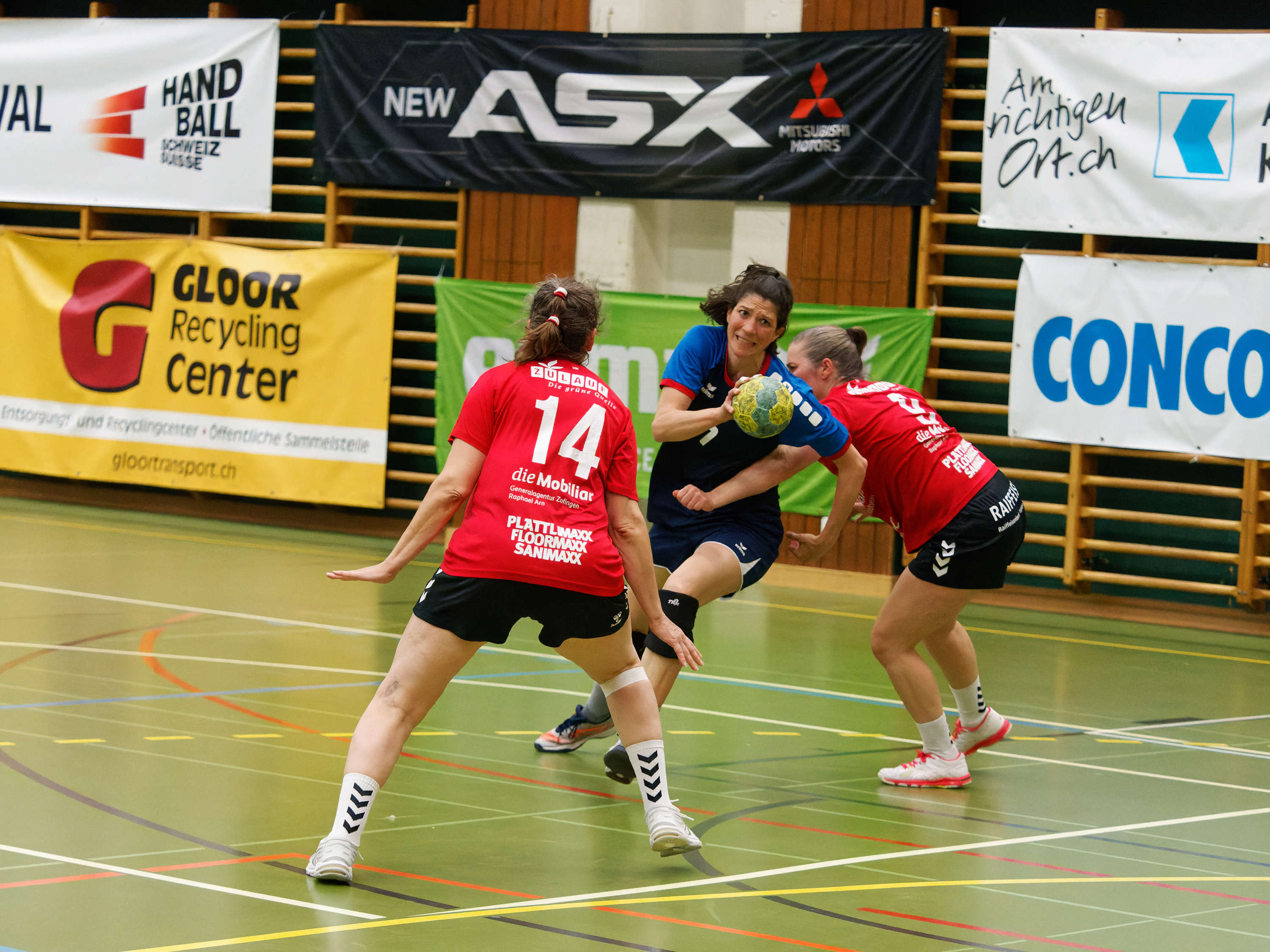 Legendenspiel Frauen Am Kinderhandball Festival In Zofingen 2023 (10)