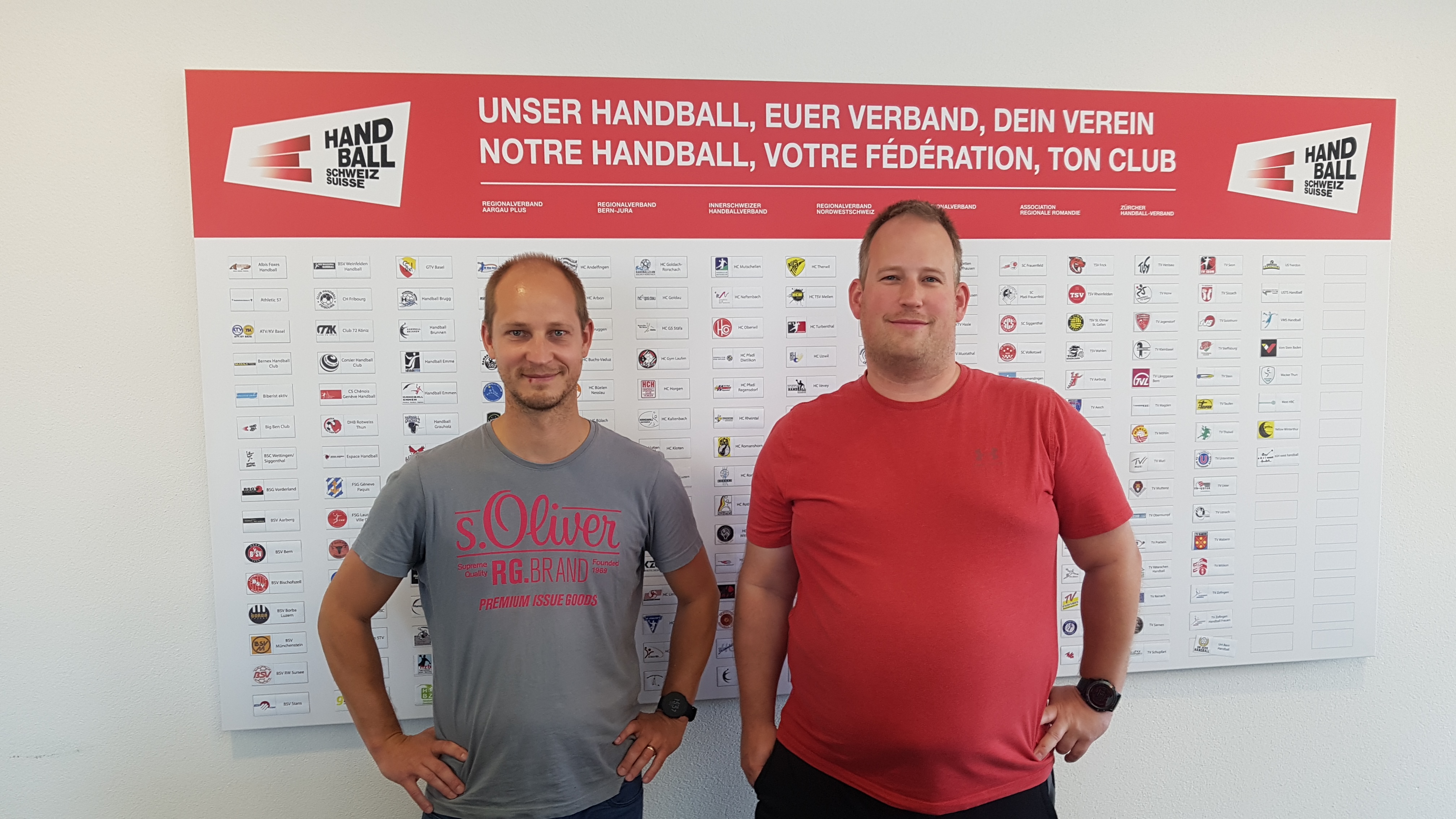 Patrick Bösch und Christian Biens sind neu Hms Verantwortliche.