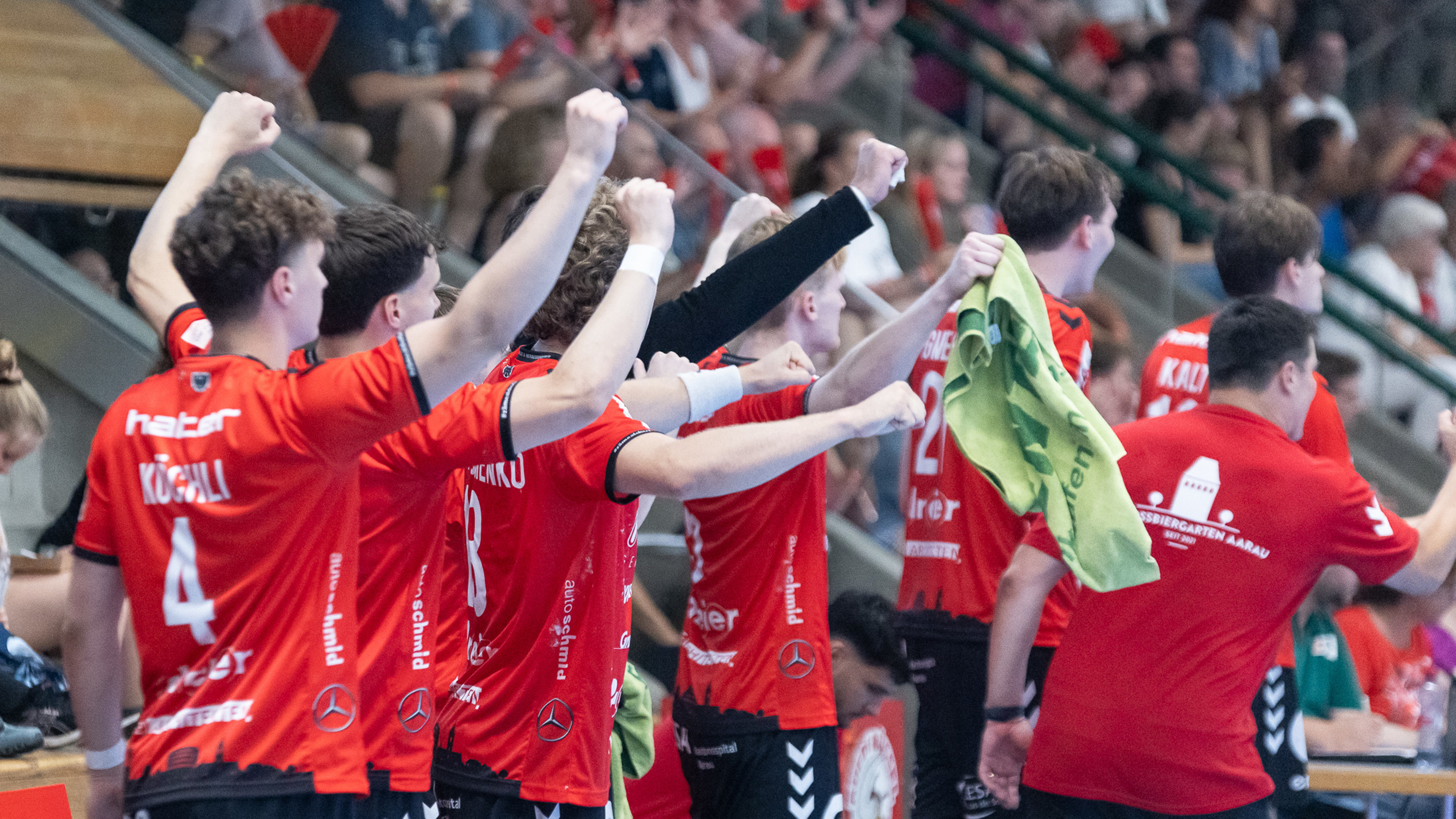 Symbolbild Jubel HSC Suhr Aarau