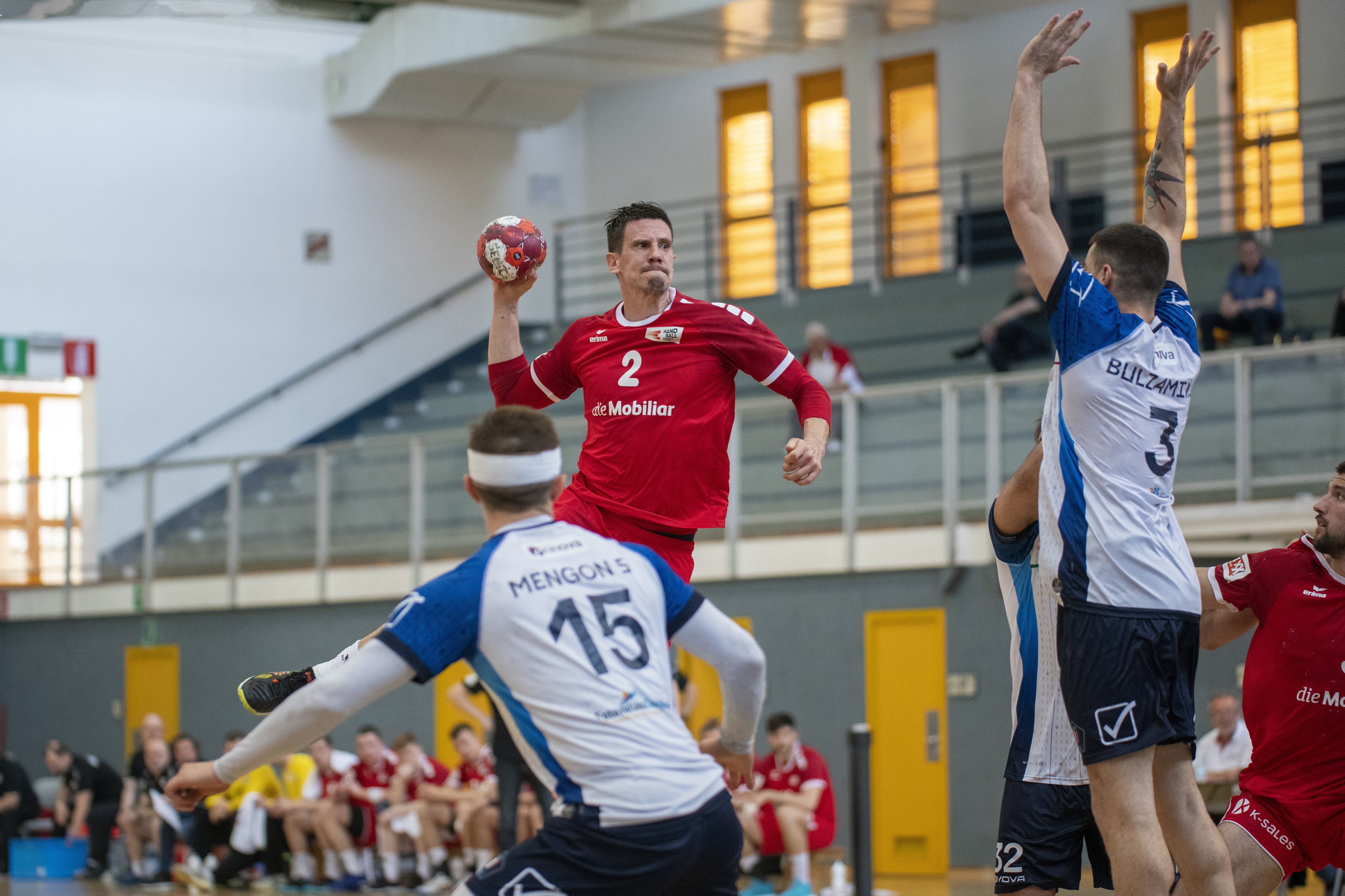 Andy Schmid erzielt sein 1000. Tor im Nationalmannschafts-Dress