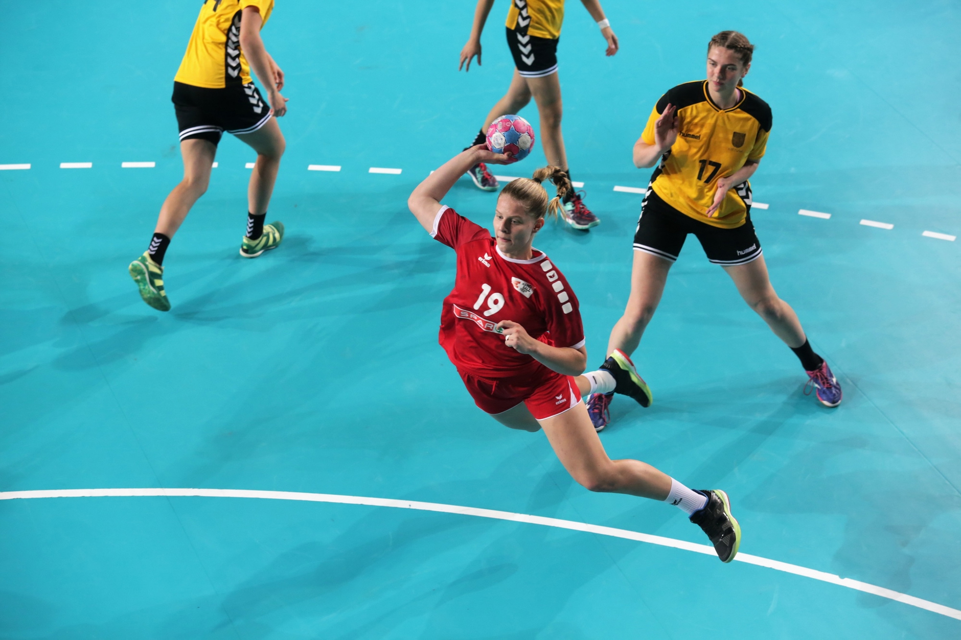 Deborah Annen Im Spiel Gegen Litauen (EHF)