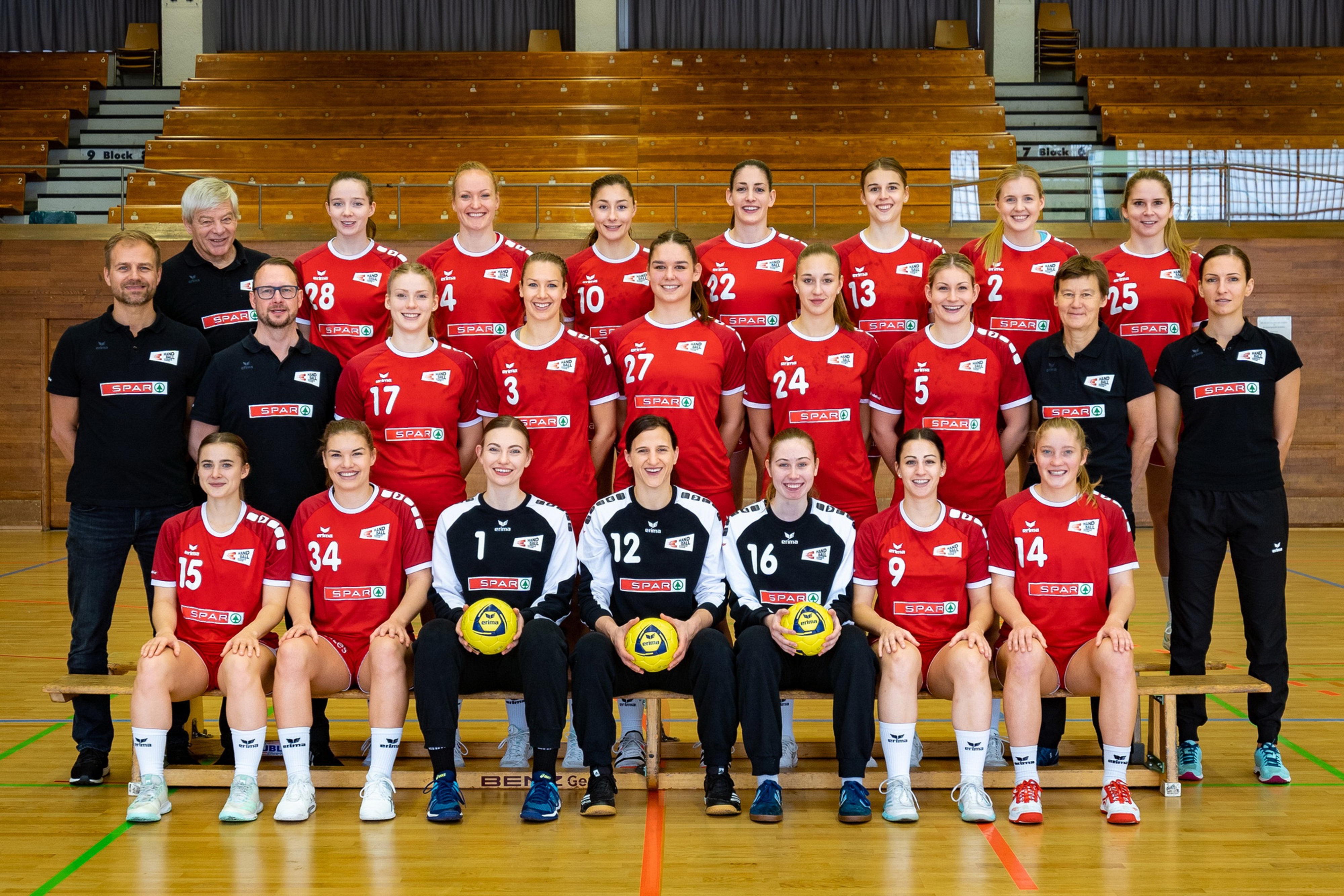 A Team Frauen Handball Schweiz