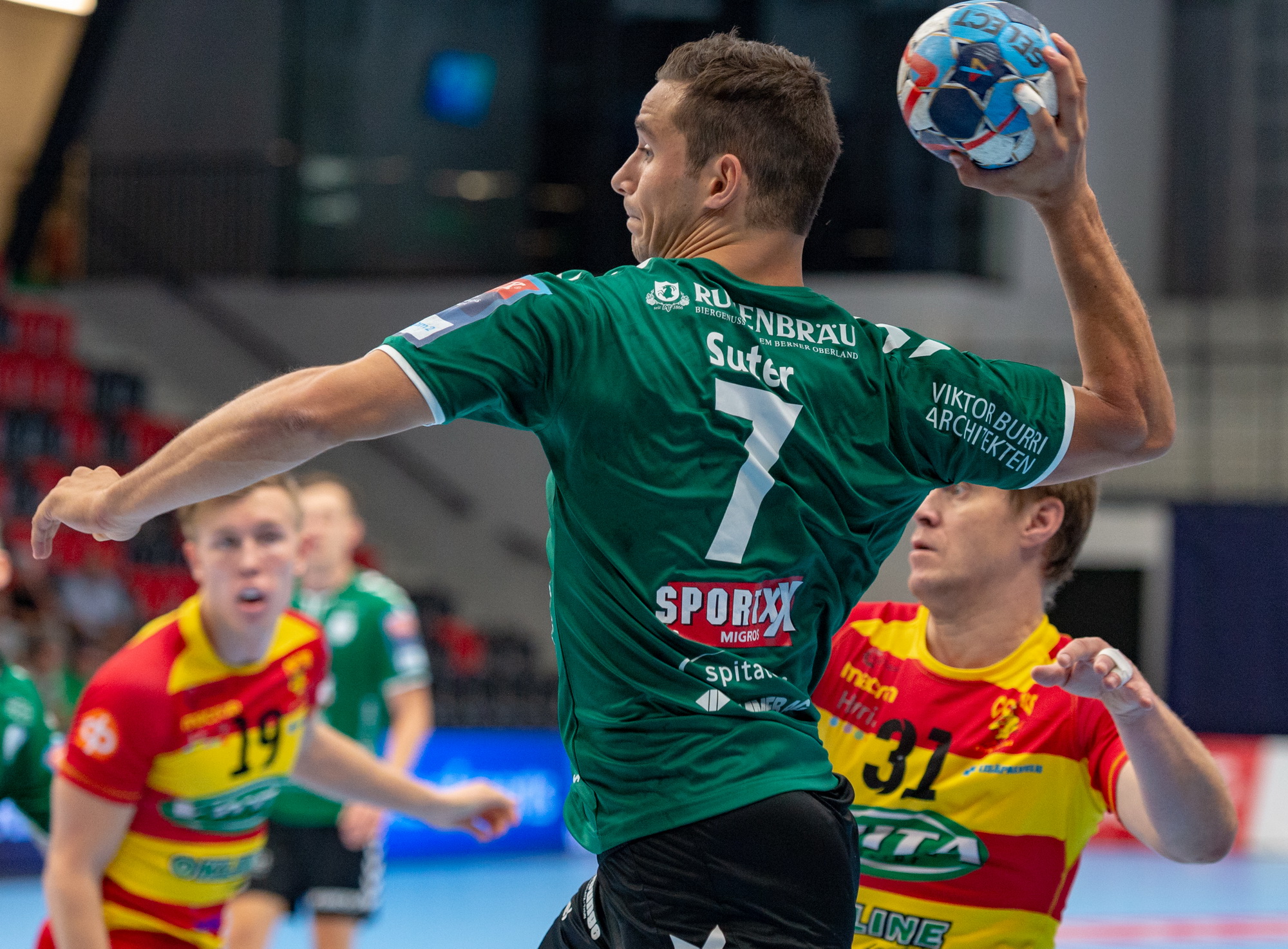 Champions League-Einsatz für Nicolas Suter