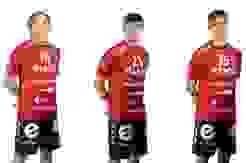 Daniel Parkhomenko, Dylan Brandt und Jonas Kalt (v.l.) bleiben beim HSC Suhr Aarau Daniel Parkhomenko, Dylan Brandt und Jonas Kalt (v.l.) bleiben beim HSC Suhr Aarau