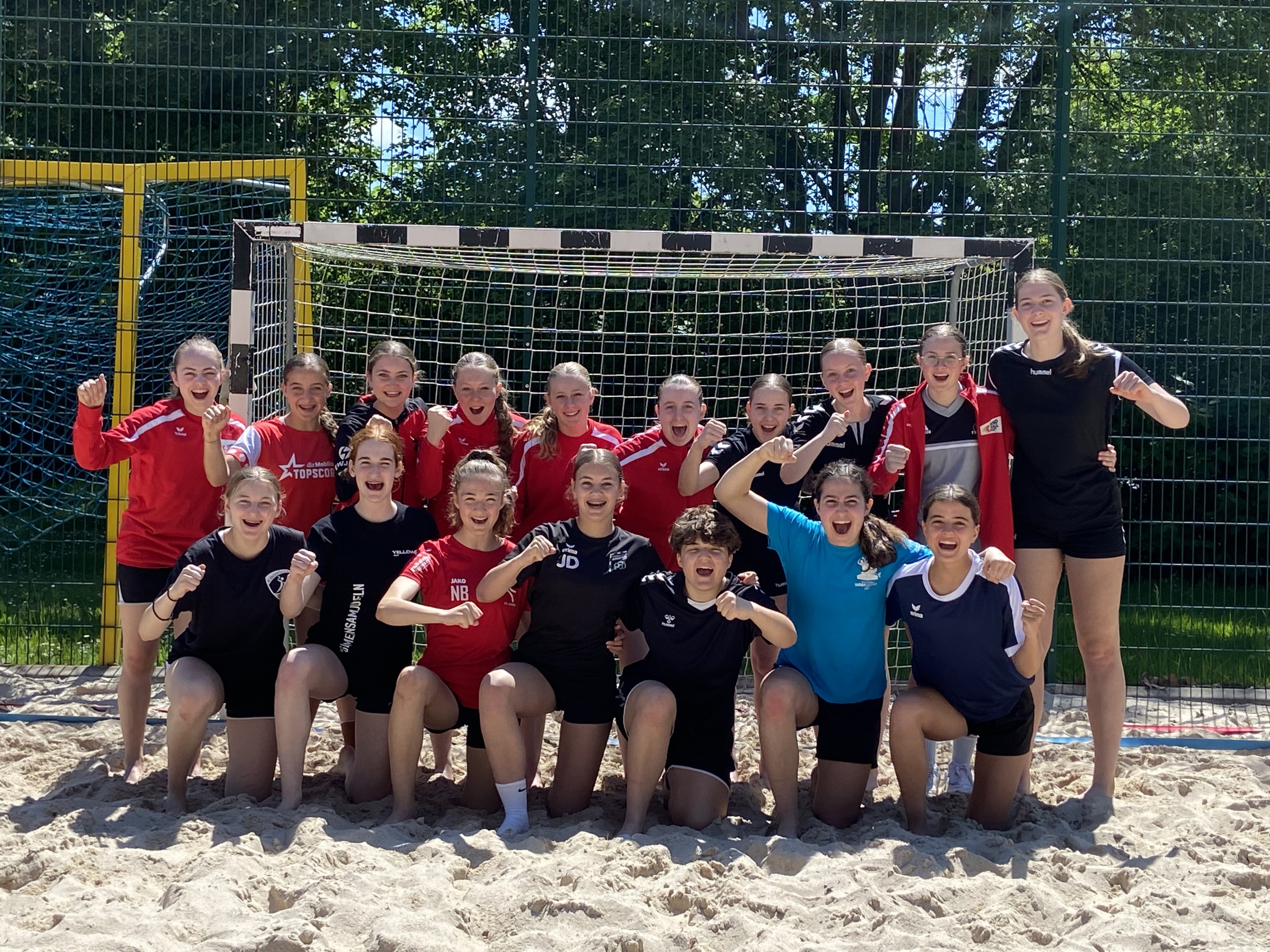 U16 Beach Handballerinnen