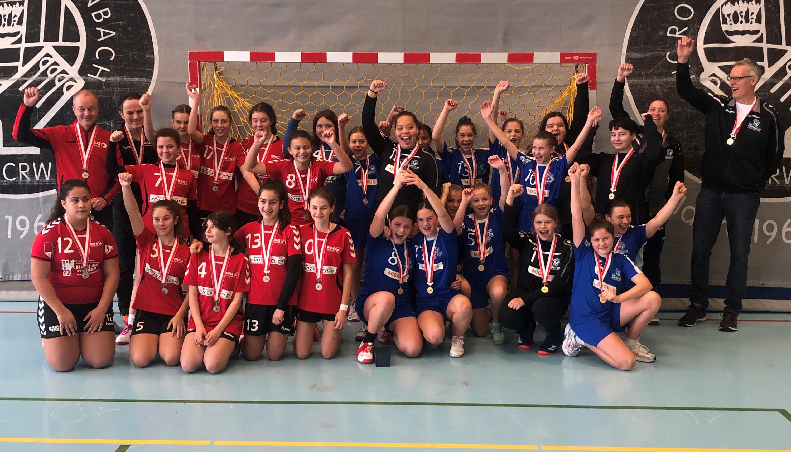HRVOST Juniorinnen U14 HC Goldach Rorschach + Finalist BSG Vorderland