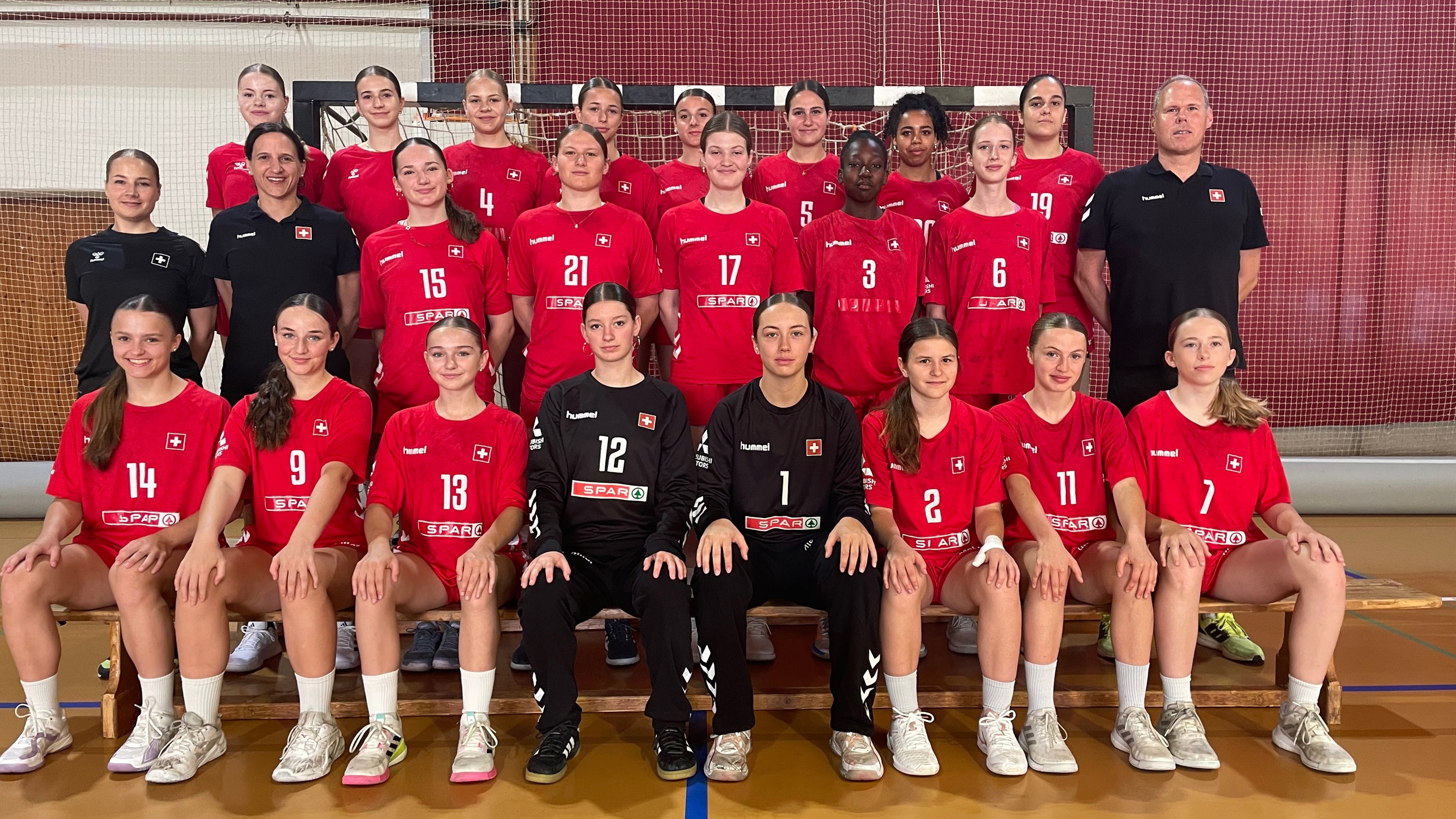 Frauen U16 Teambild Juli 2025
