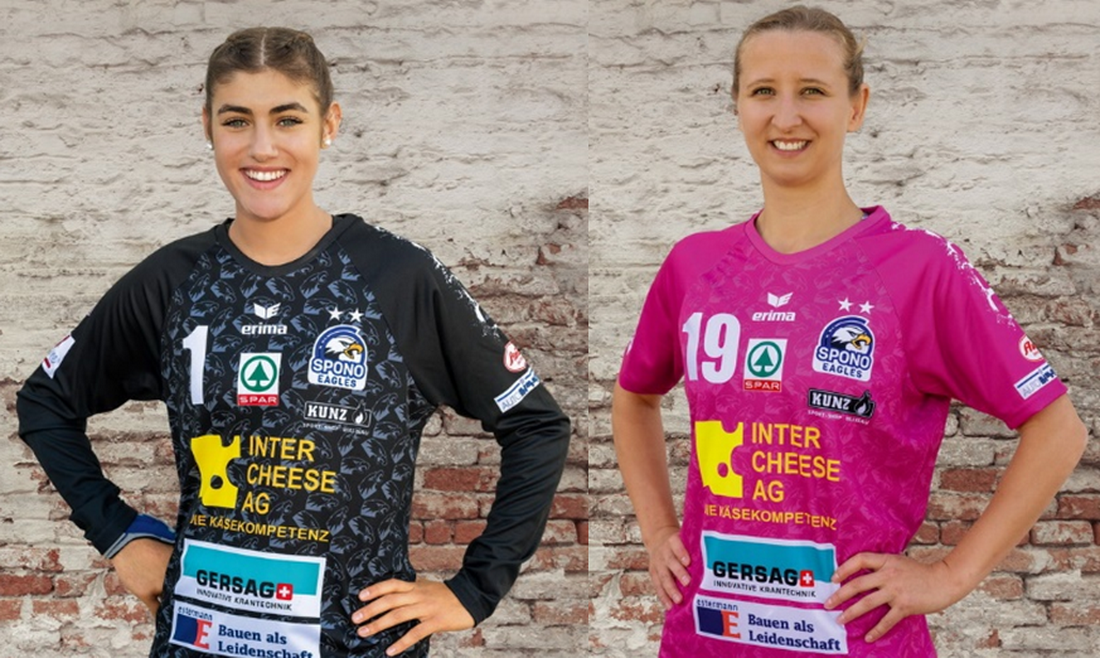 Soraya Schaller (l.) und Sabrina Amrein bleiben bei Spono