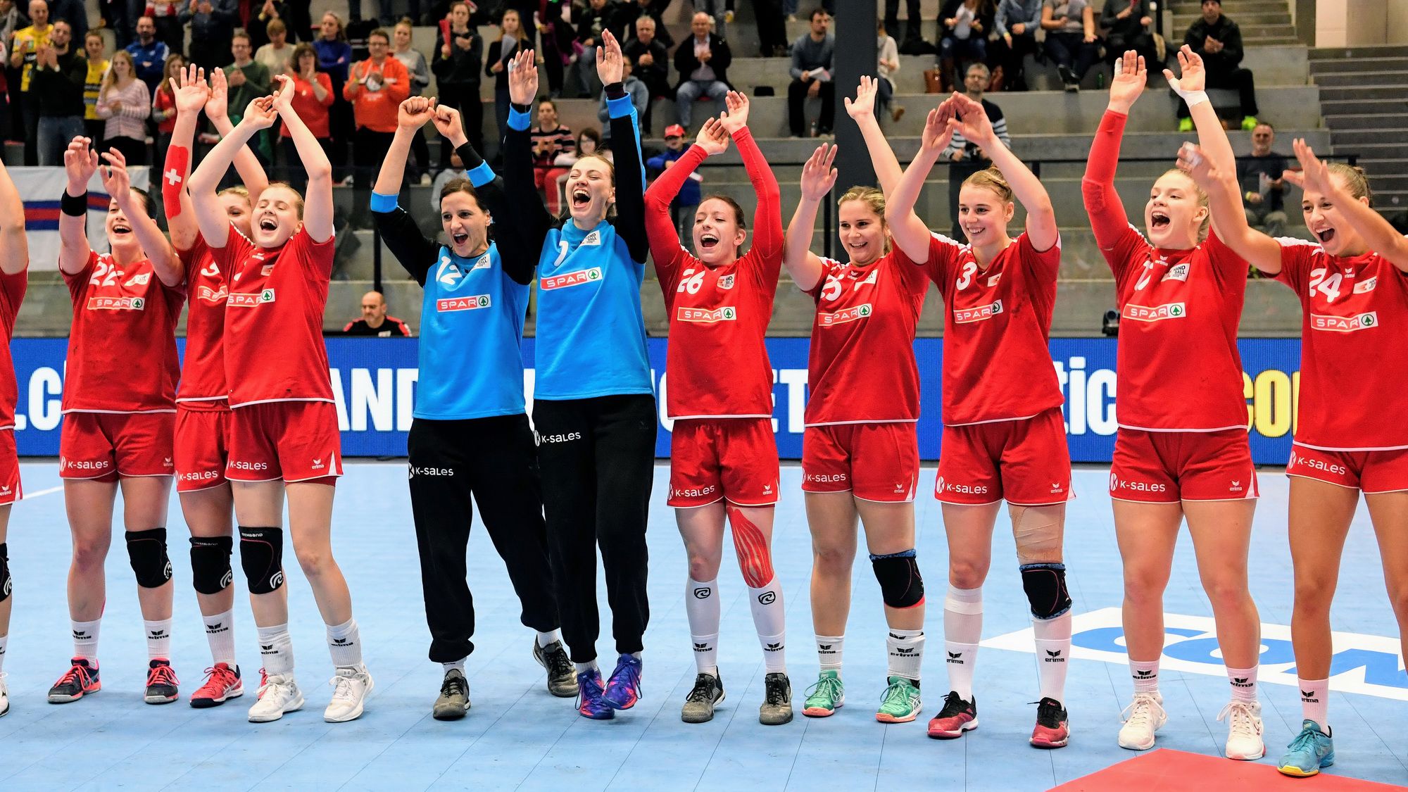Frauen-EM 2024 in Ungarn, Österreich und der Schweiz - Handball Schweiz