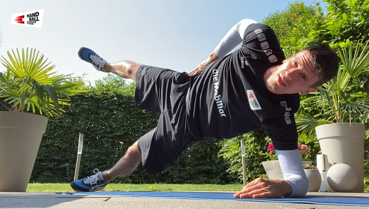 Workout mit Andy Schmid. Workout mit Andy Schmid.