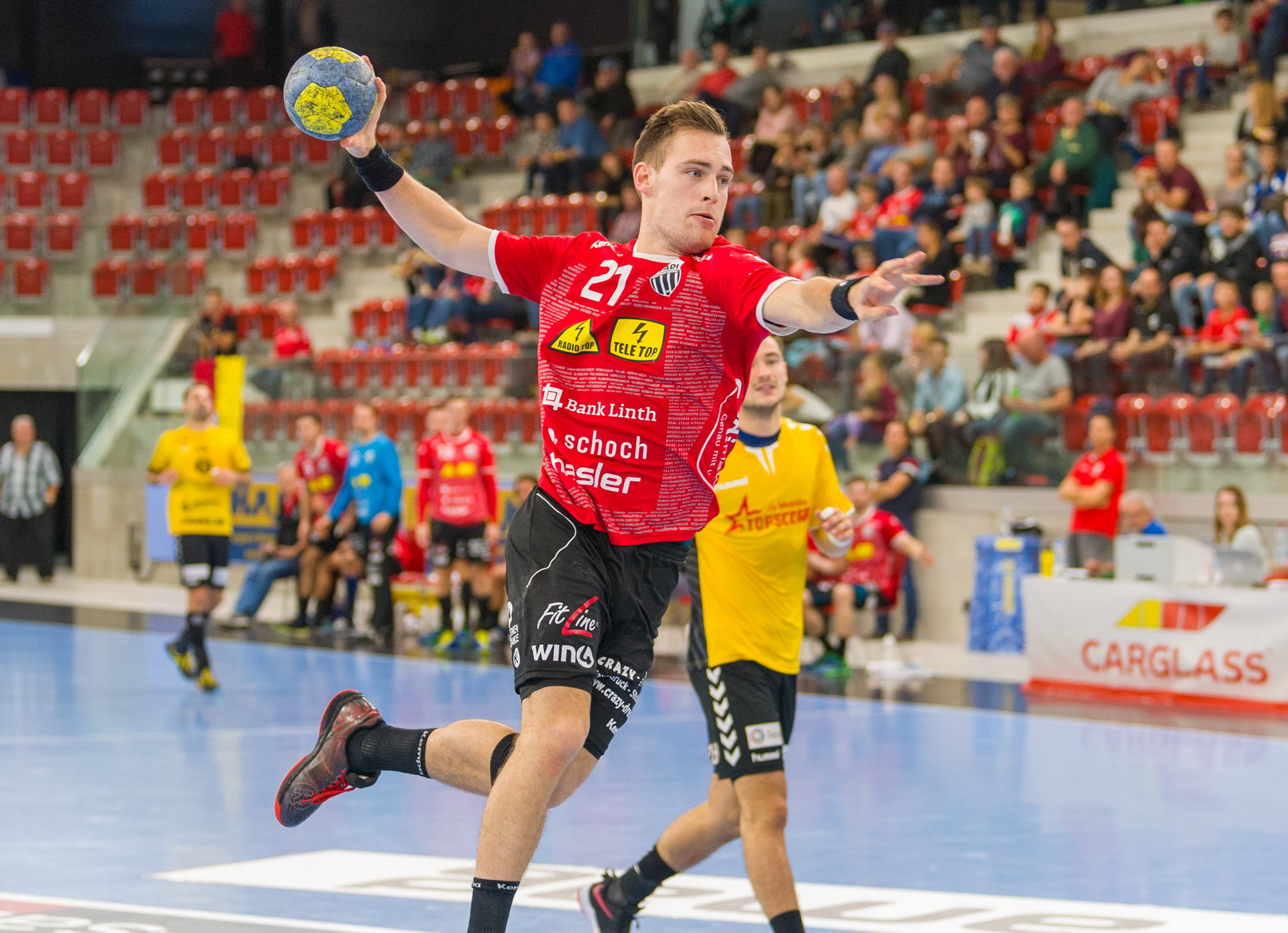 Joël Bräm und Pfadi Winterthur führen die Tabelle an (Martin Deuring)