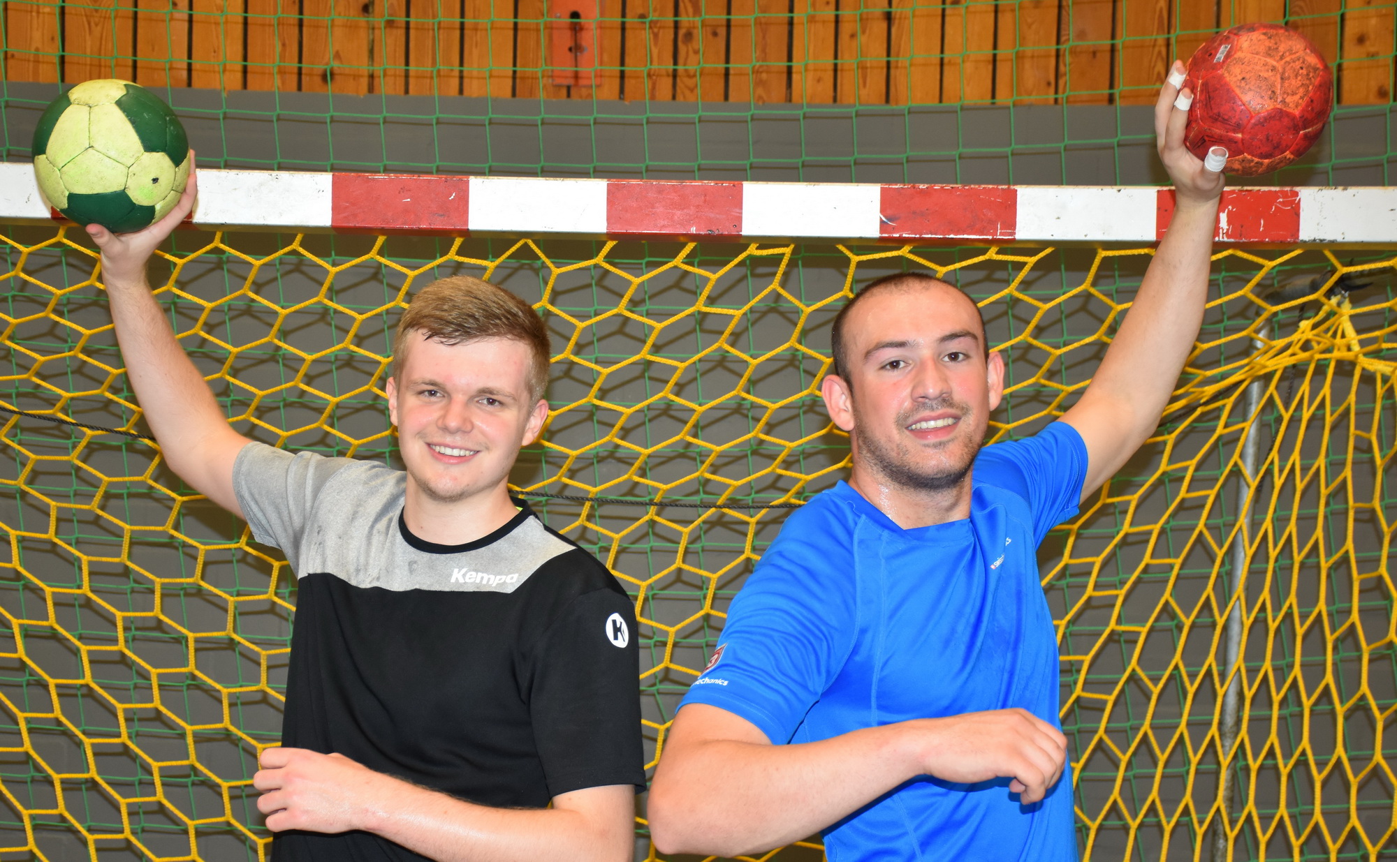 Robin Wipf (links) und Konstantinos Tsamesidis (rechts).