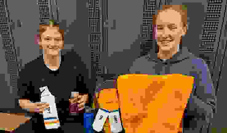 Era Baumann und Seraina Kuratli, Akademie-Spielerinnen im Januar 2023 Era Baumann und Seraina Kuratli, Akademie-Spielerinnen im Januar 2023