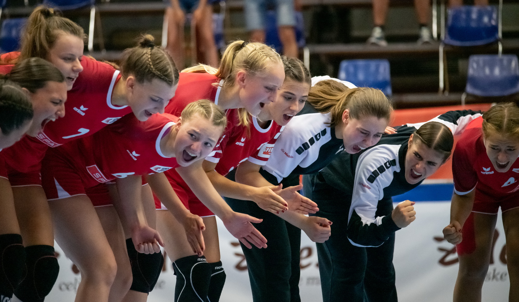 Schweizer U19 Juniorinnen EHF EURO Vor Dem Spiel Gegen Die Slowakei